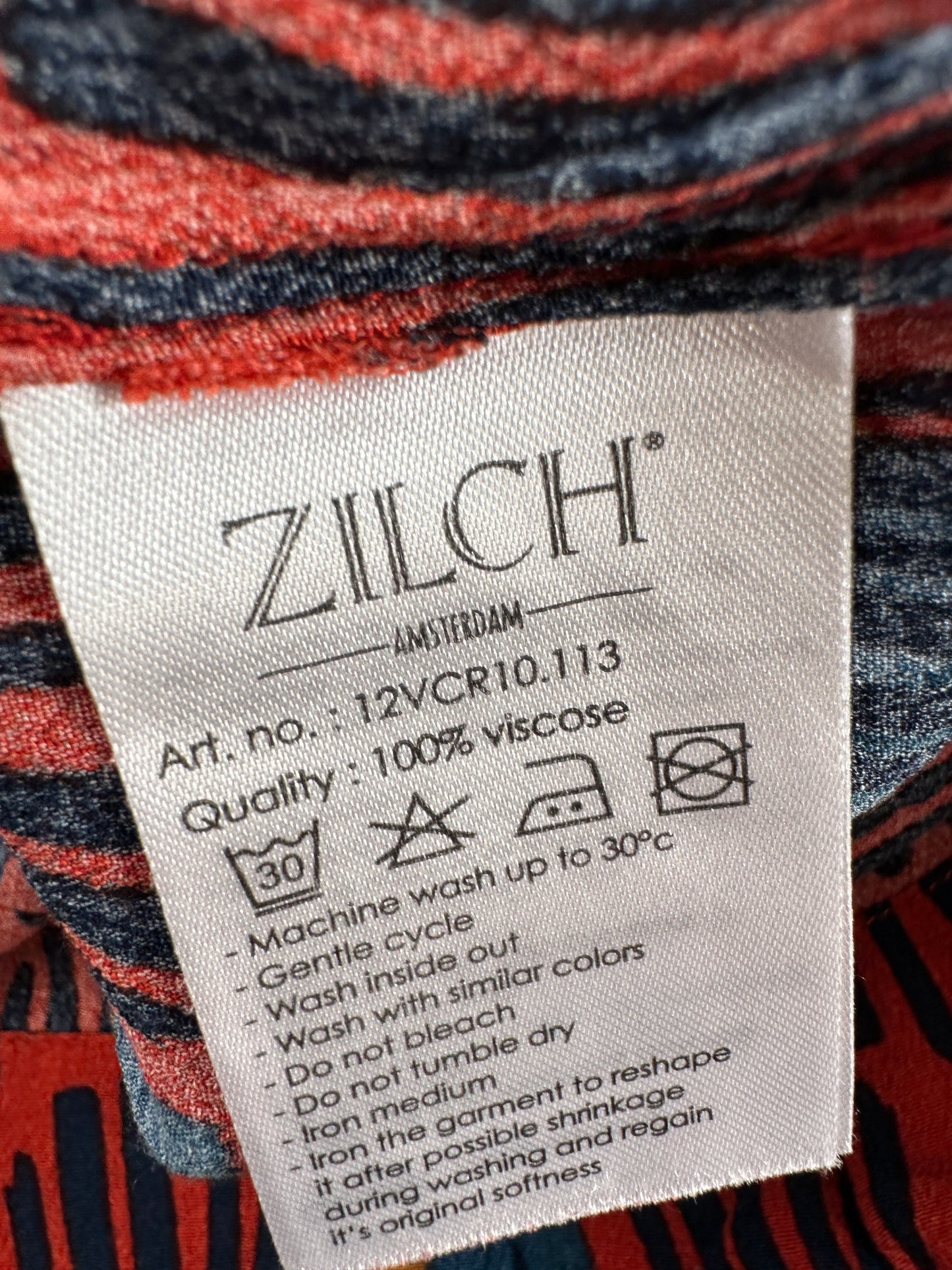 Zilch shirt lange mouw M