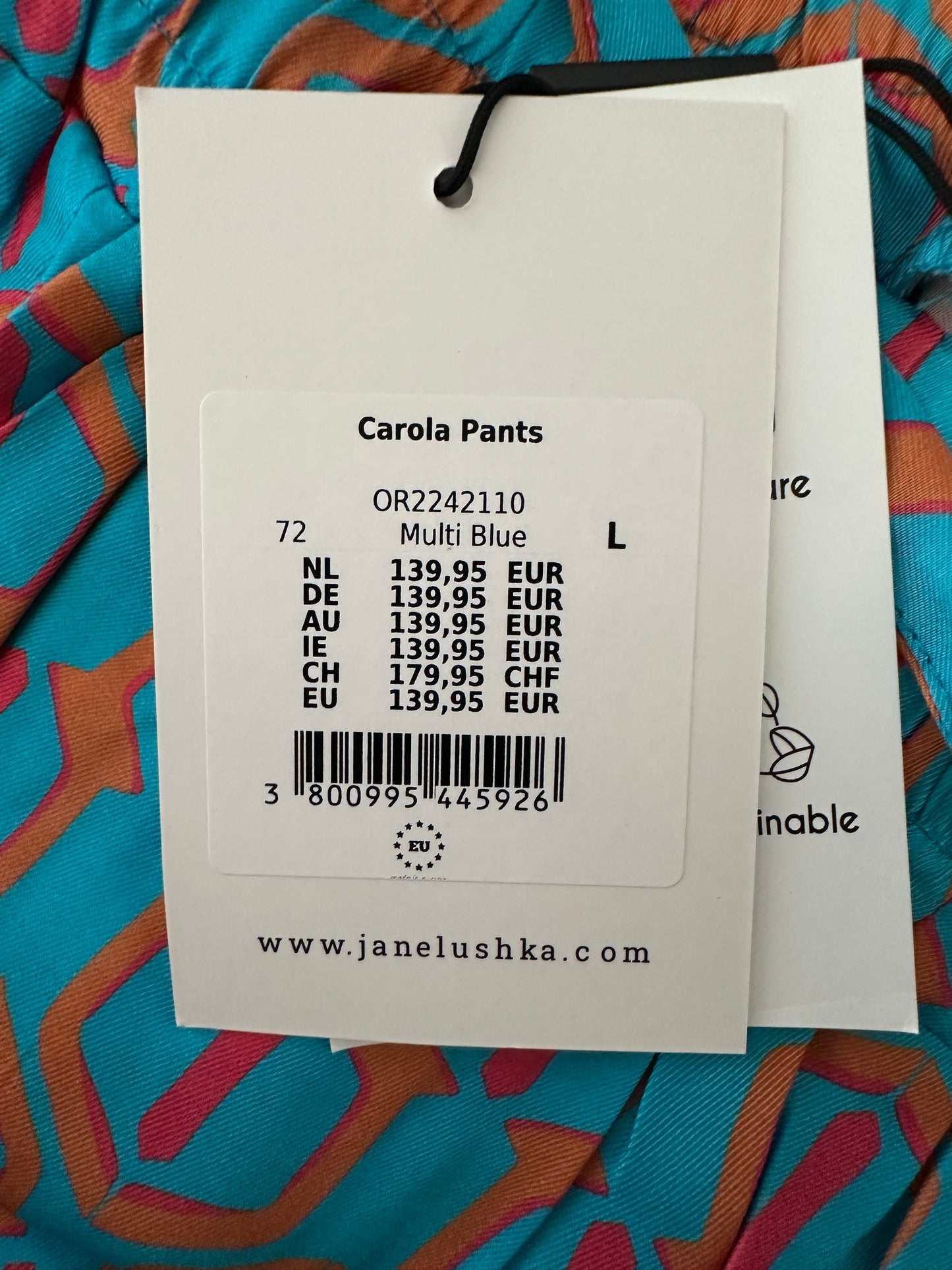 Jane Lushka broek NIEUW (meerdere maten)