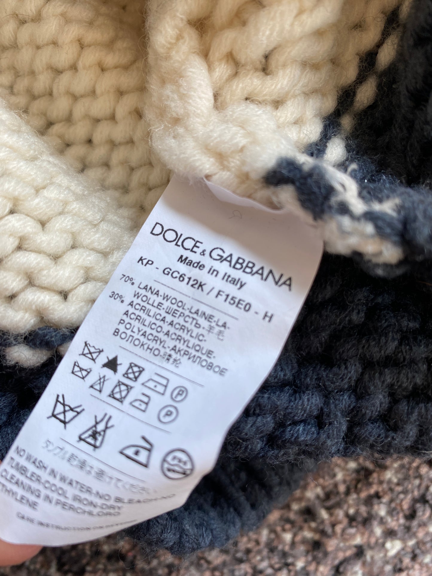 Dolce & Gabbana trui M