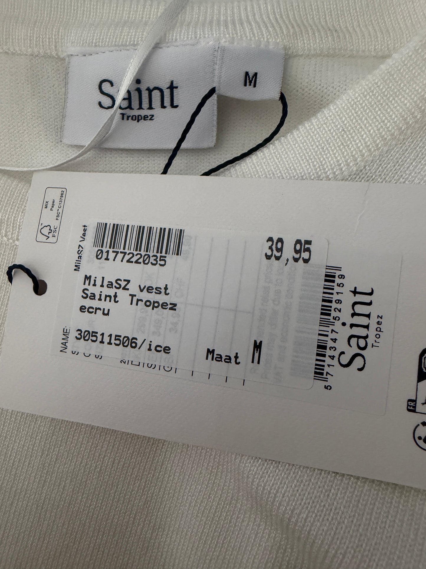Saint Tropez top NIEUW M