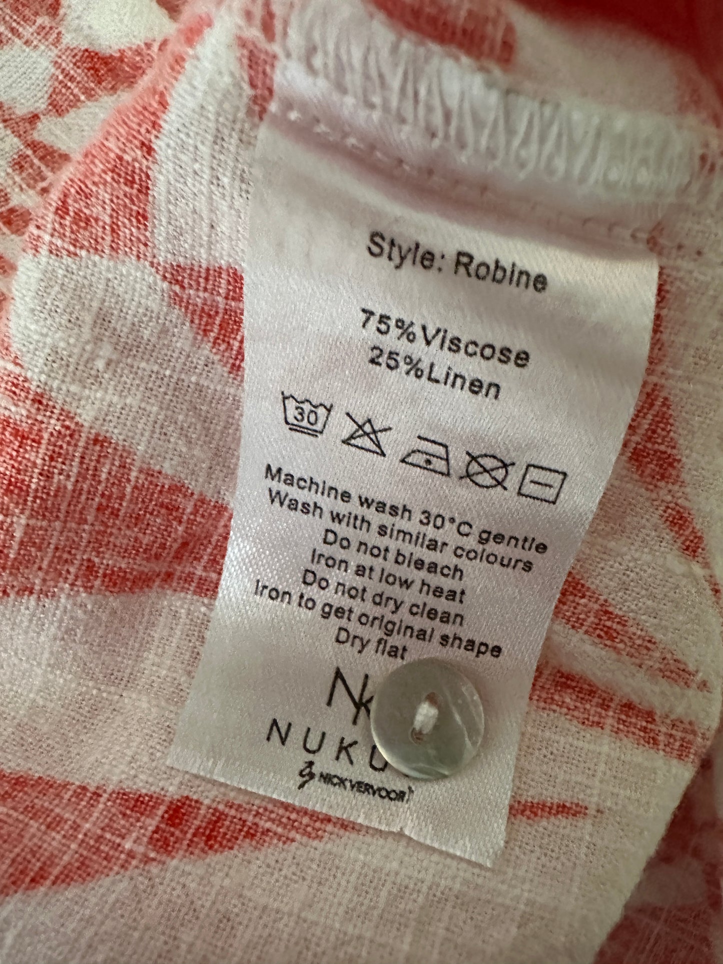 Nukus shirt NIEUW (meerdere maten)