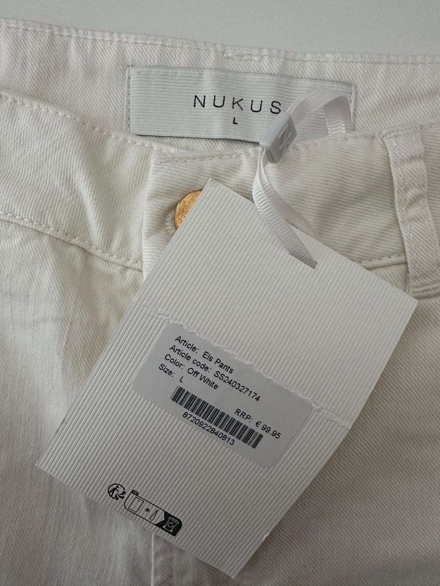 Nukus spijkerbroek NIEUW L
