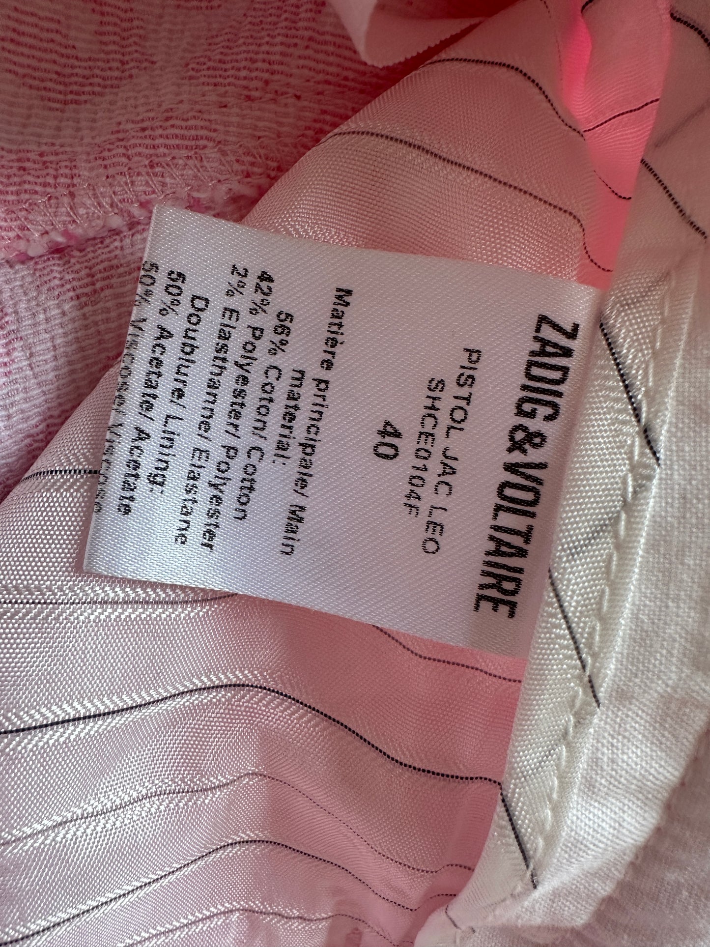 Zadig & Voltaire broek L