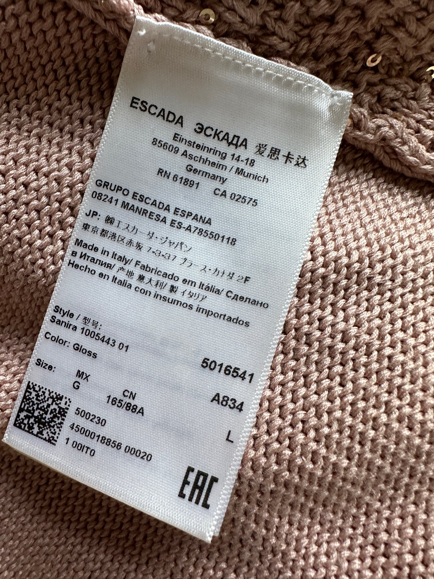 Escada vest L