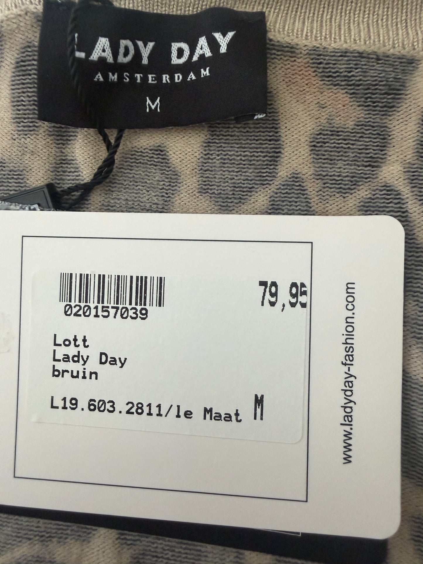 Lady Day vest NIEUW (meerdere maten)