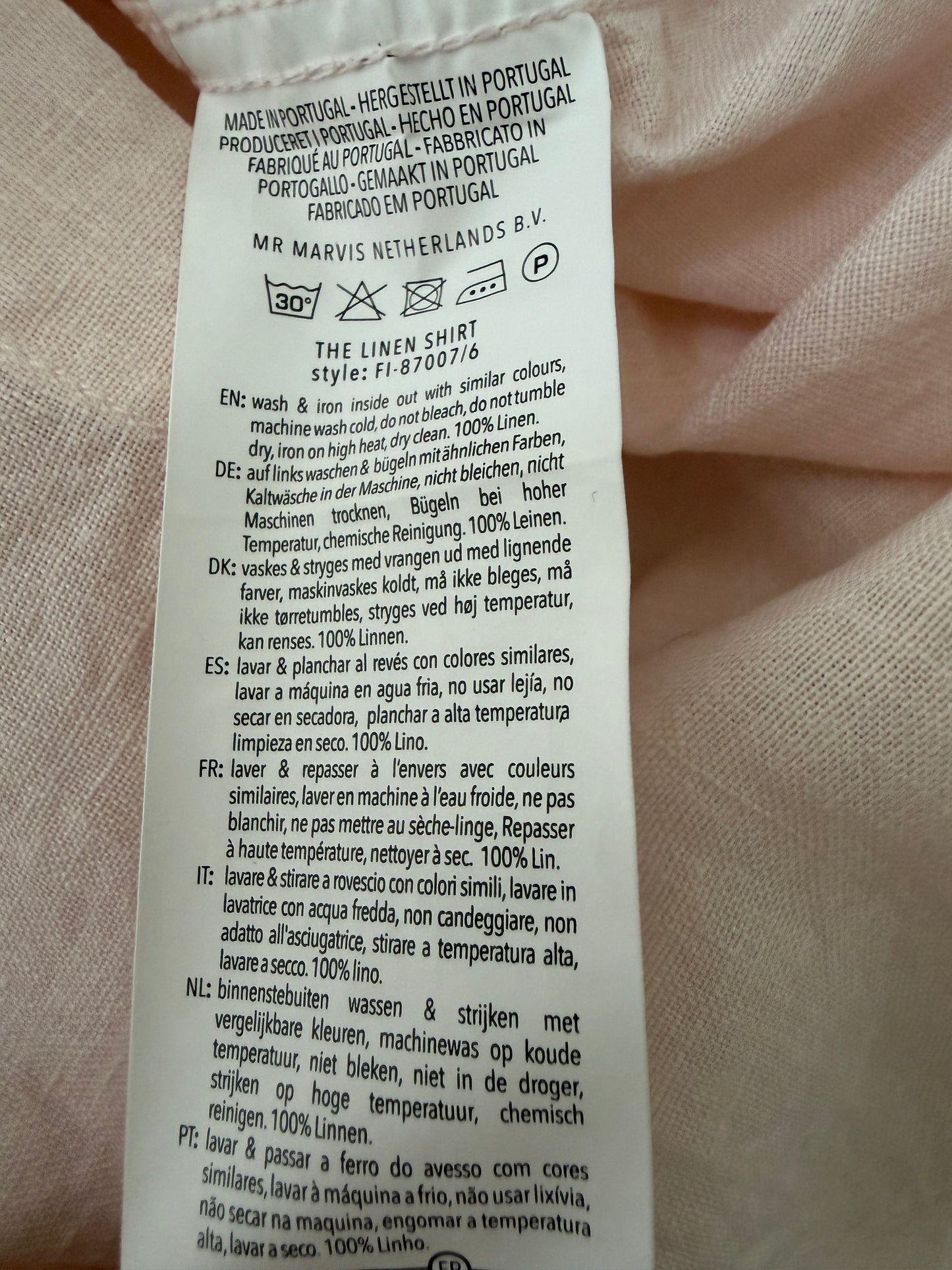 Mr Marvis overhemd XXL