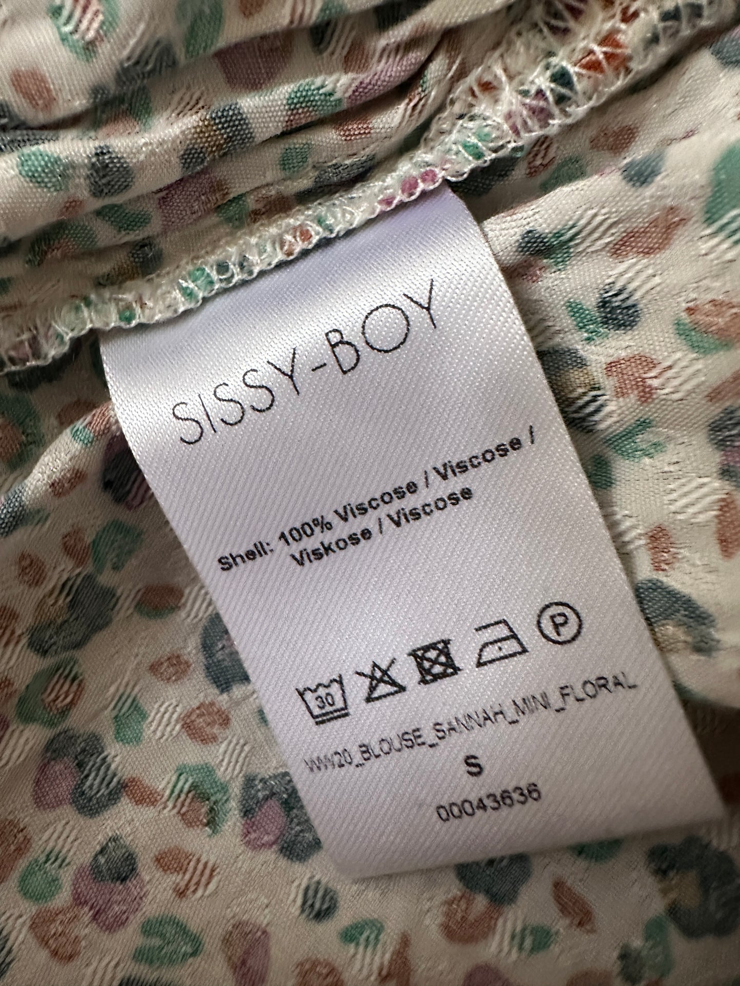 Sissy Boy shirt lange mouw S