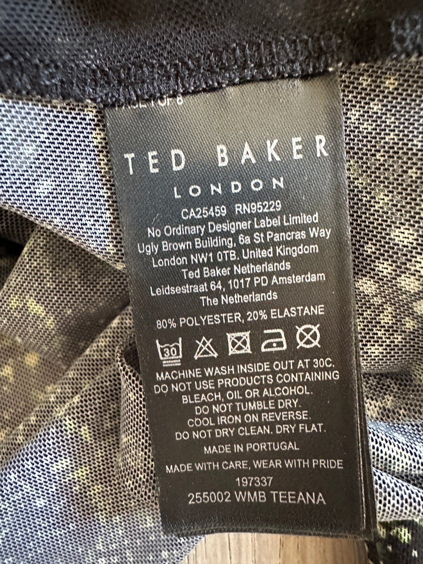 Ted Baker shirt lange mouw S