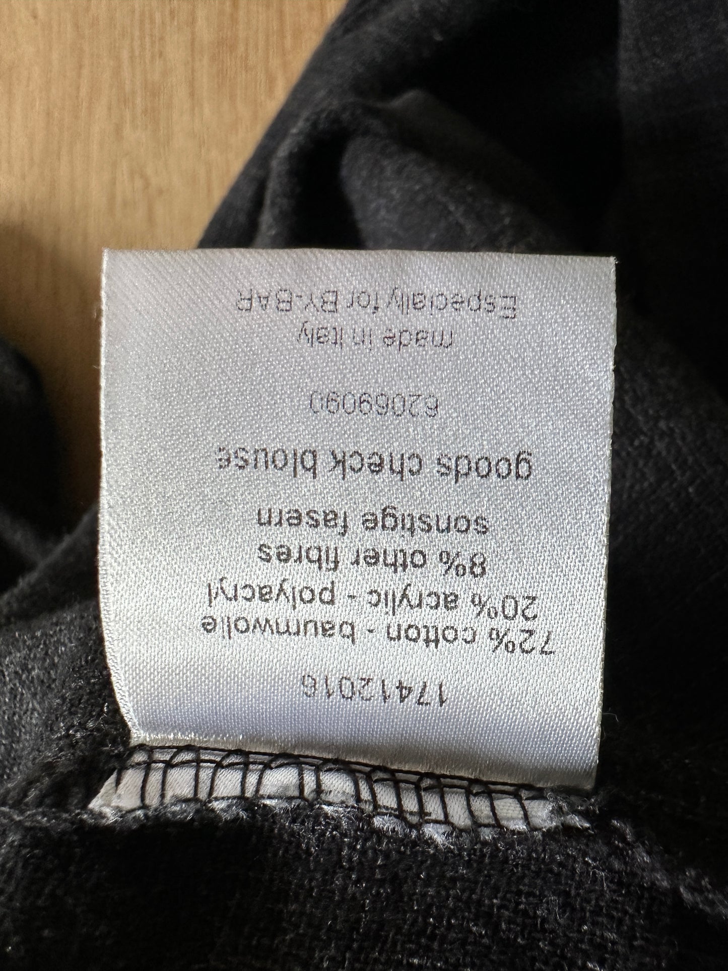 By-Bar shirt lange mouw S