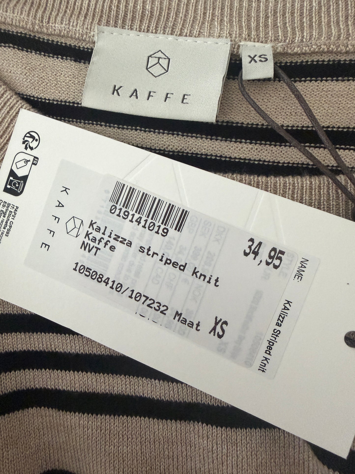 Kaffe shirt NIEUW XS
