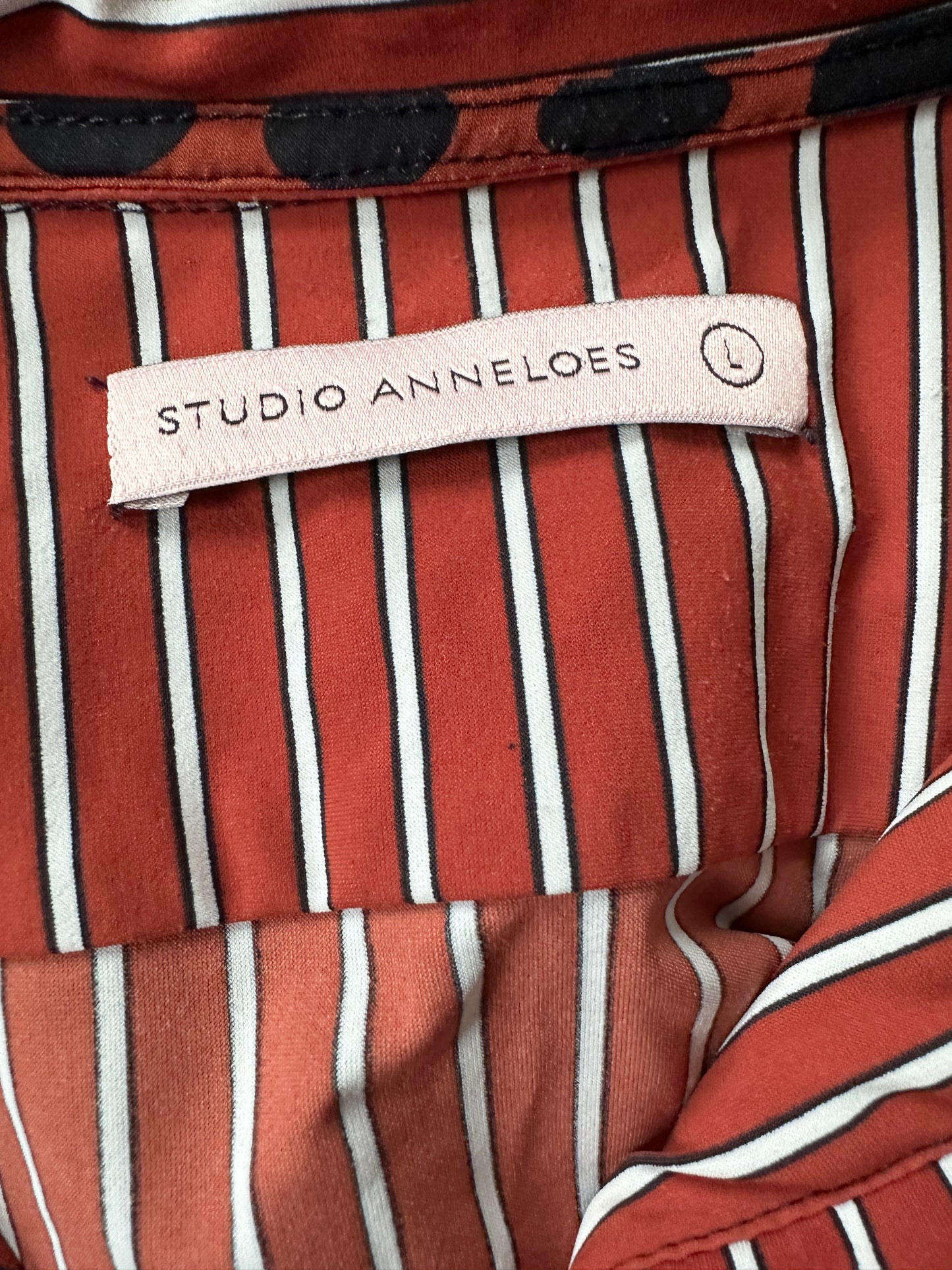 Studio Anneloes blouse bruin travel L