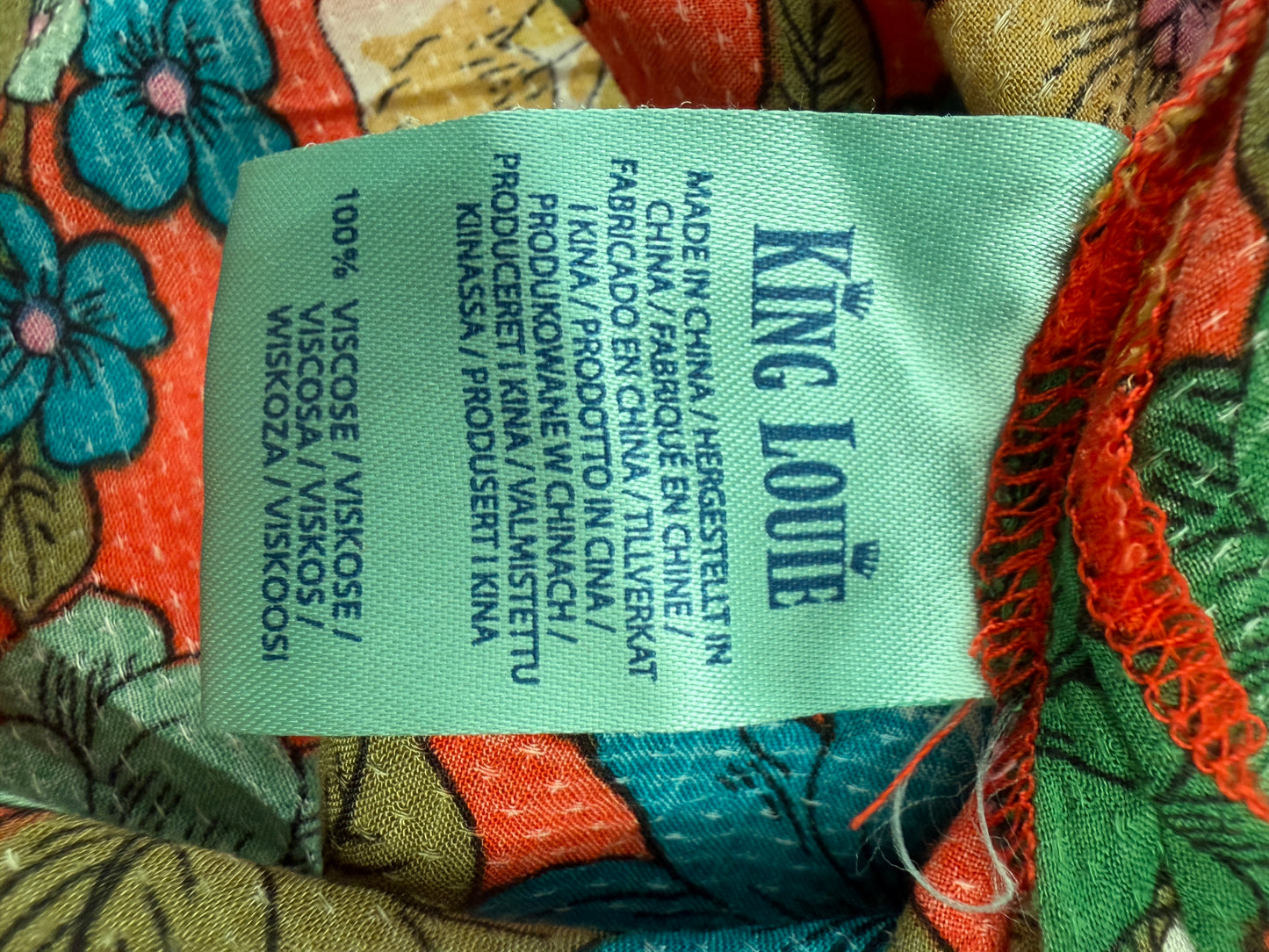 King Louie Langarmshirt XL