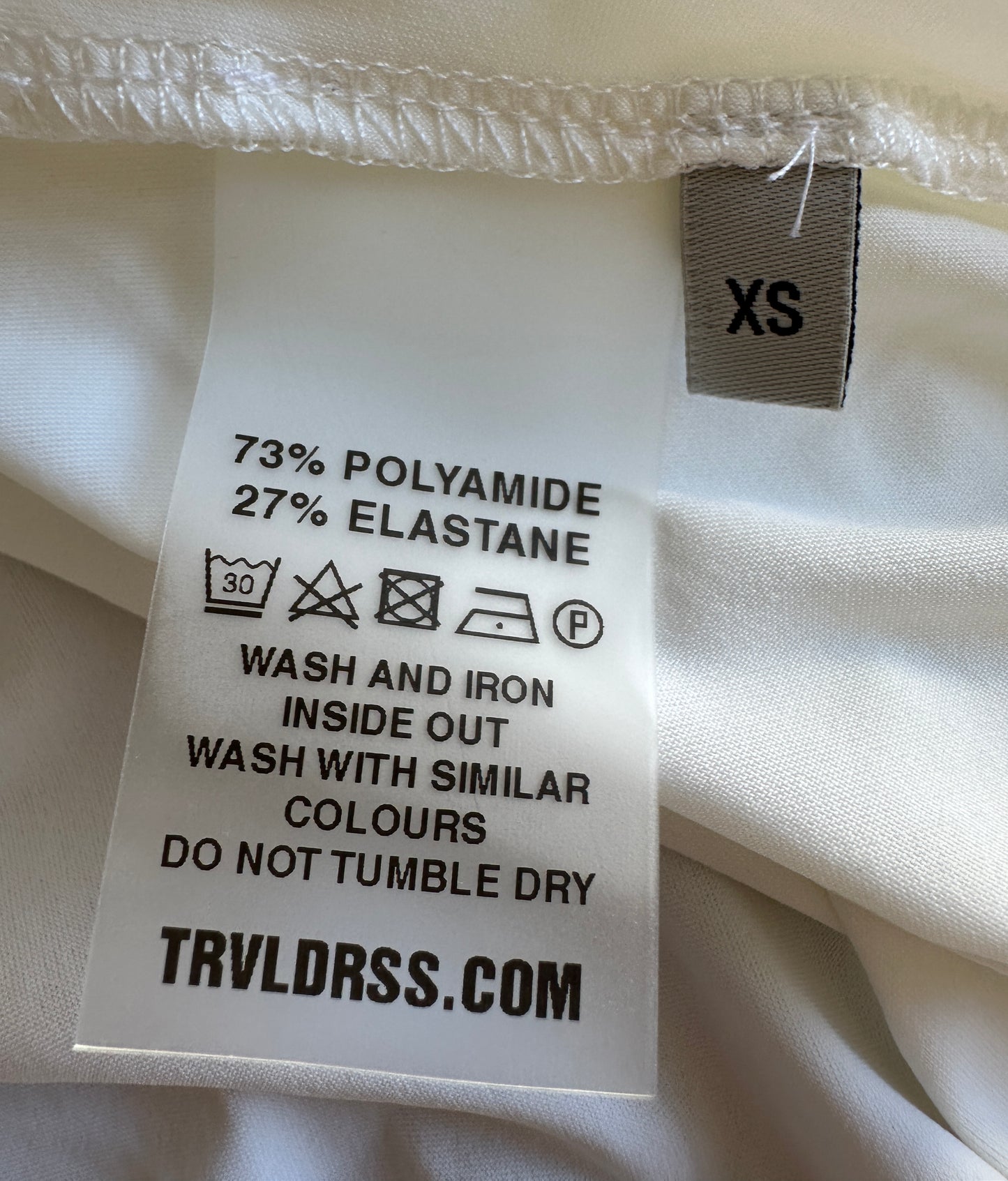 Zenggi shirt lange mouw travel wit XS