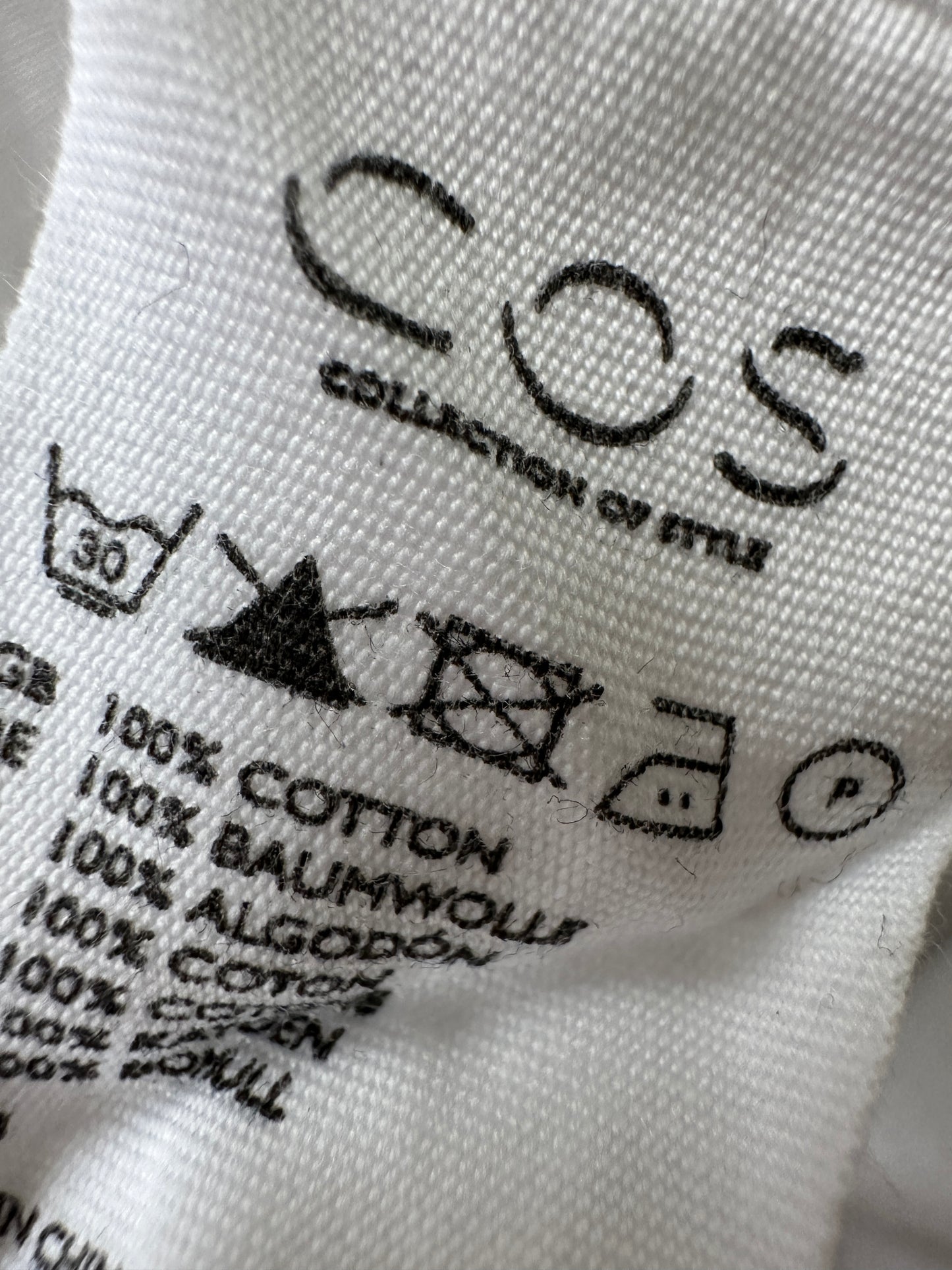 COS shirt S