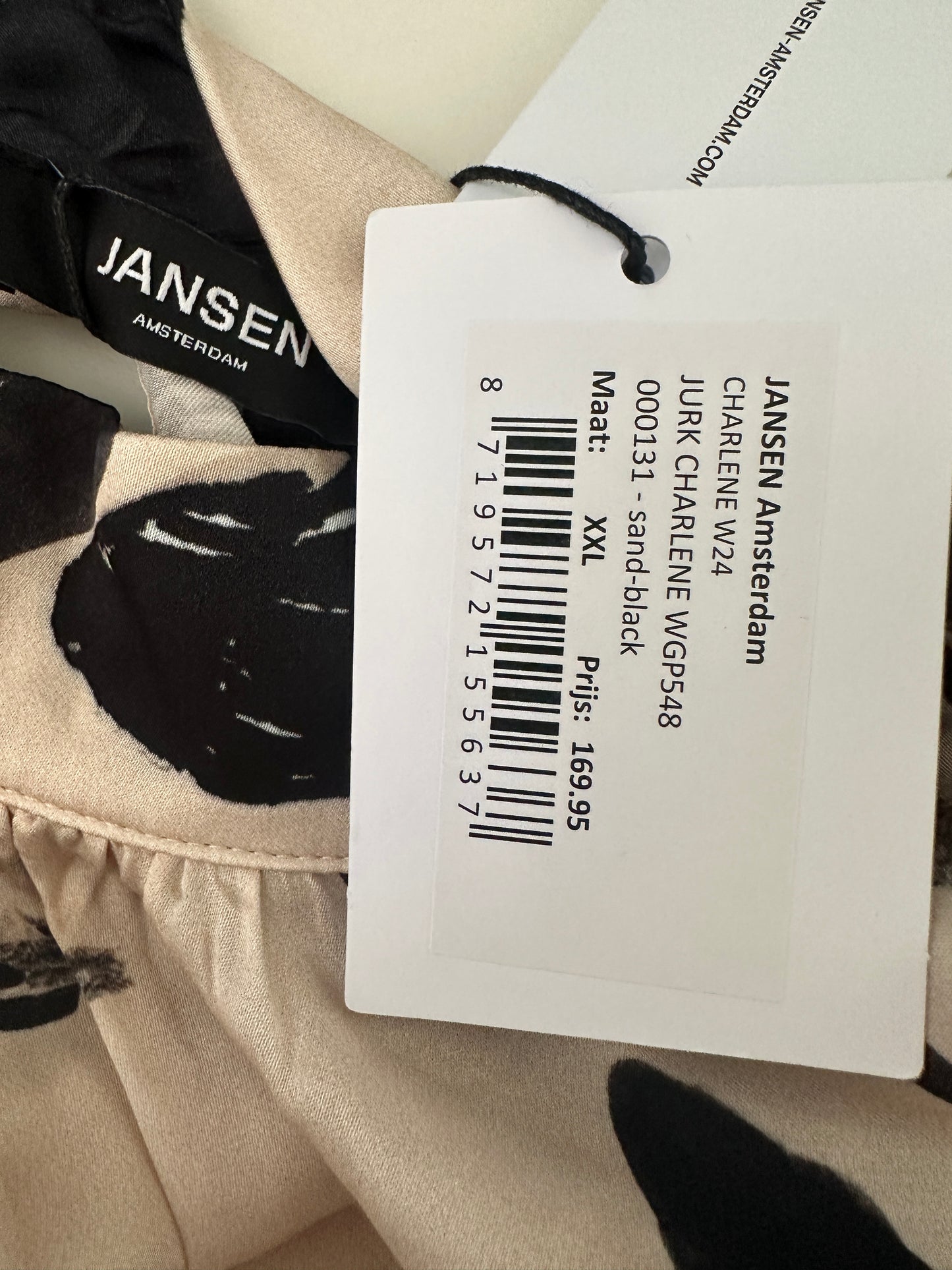 Jansen Amsterdam jurk NIEUW XXL