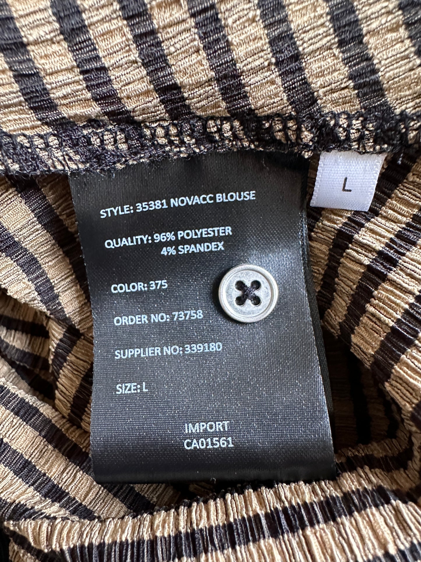 Co’Couture shirt lange mouw L