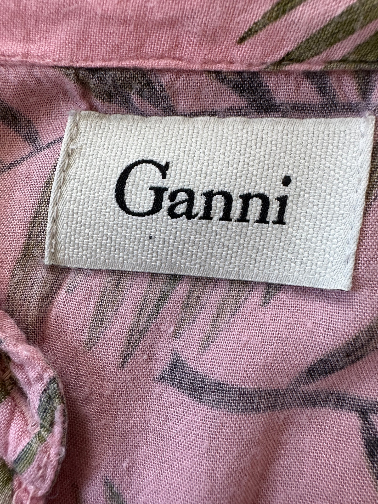 Ganni blouse XS