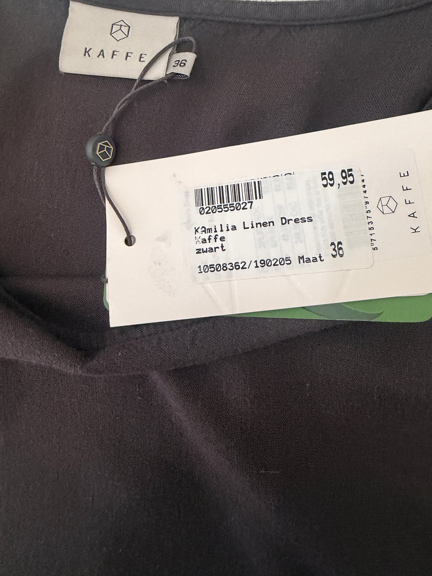 Kaffe jurk NIEUW S