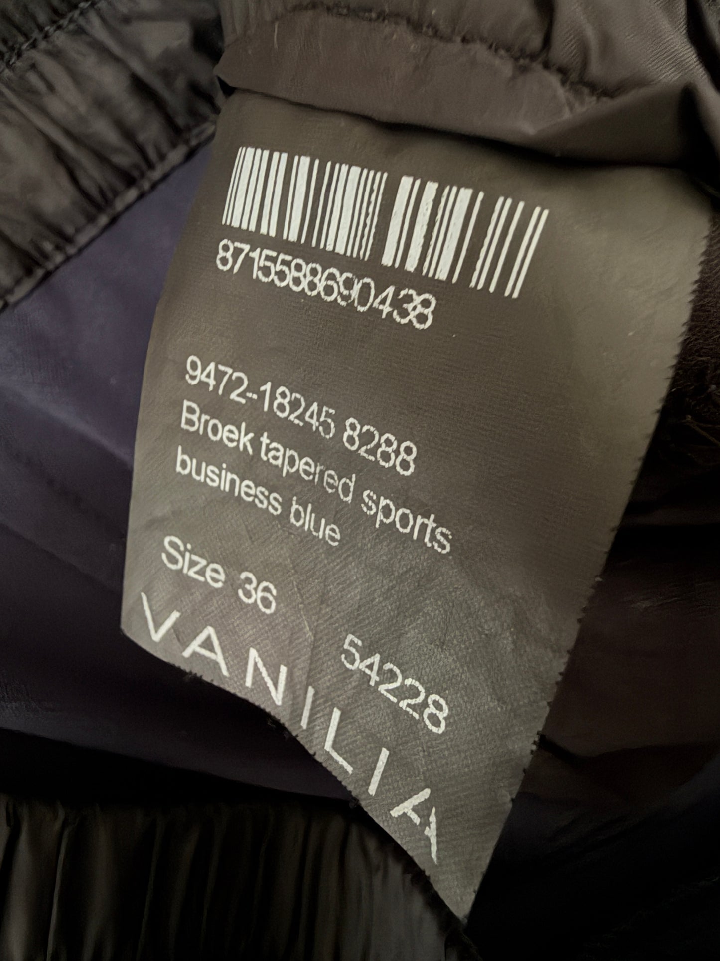 Vanilia broek S