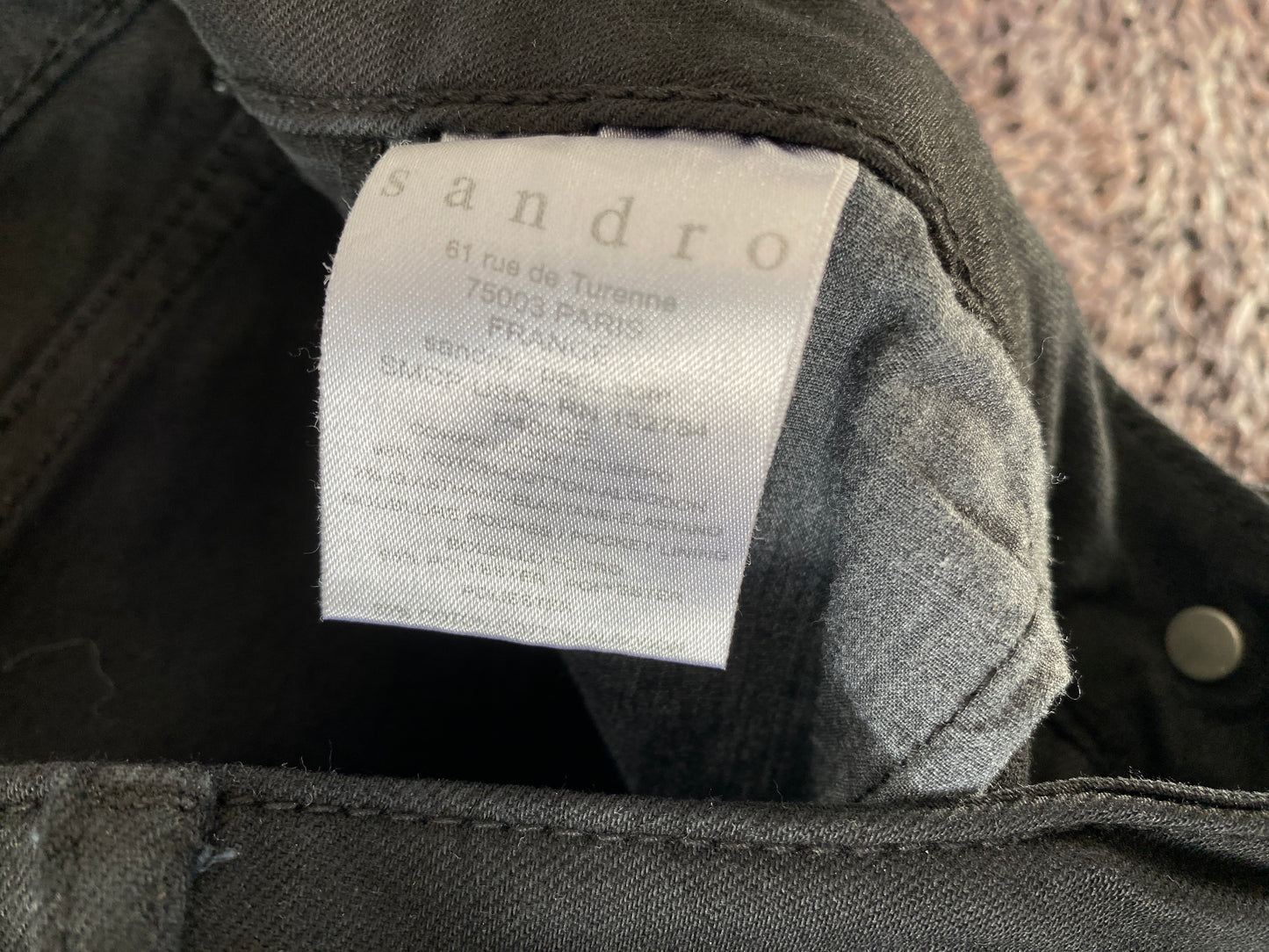 Sandro spijkerbroek XS