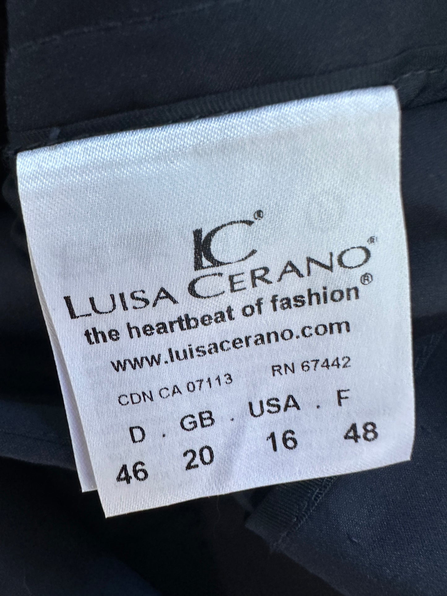 Luisa Cerano blazer 3XL