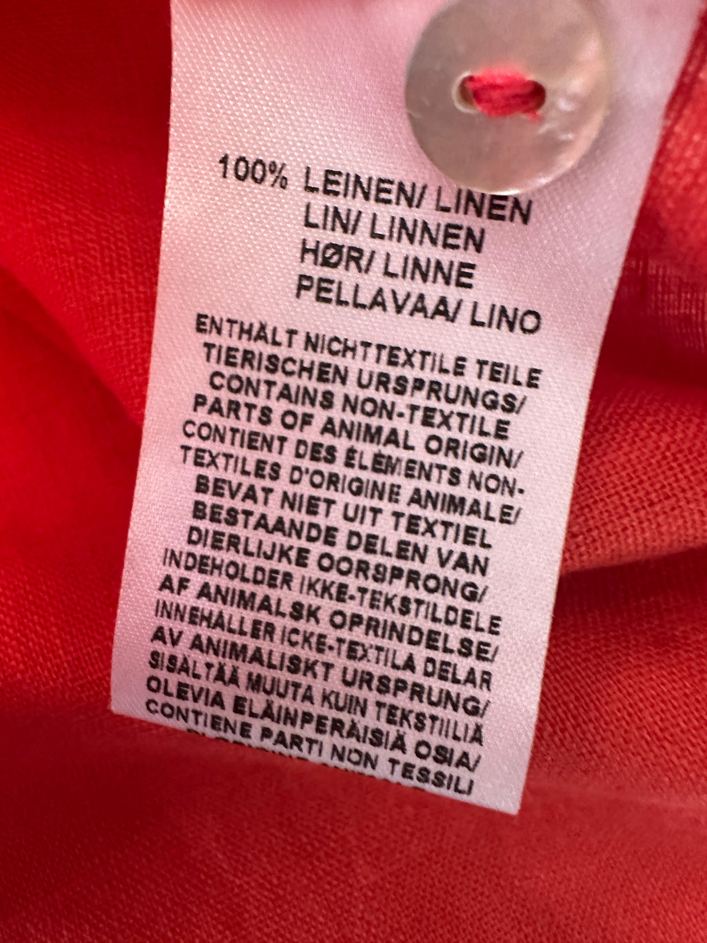 Peter Hahn shirt lange mouw M
