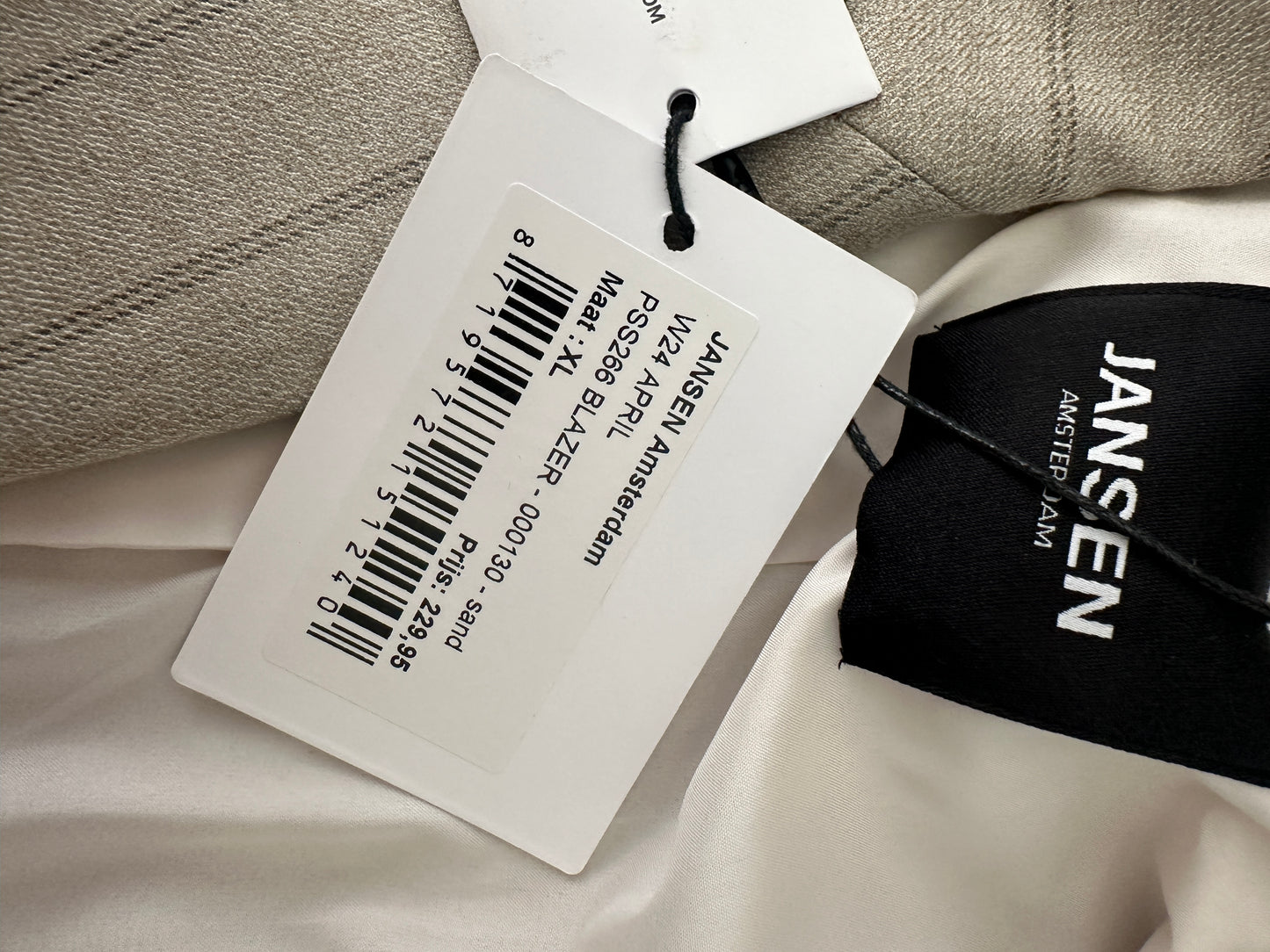 Jansen Amsterdam blazer NIEUW XL