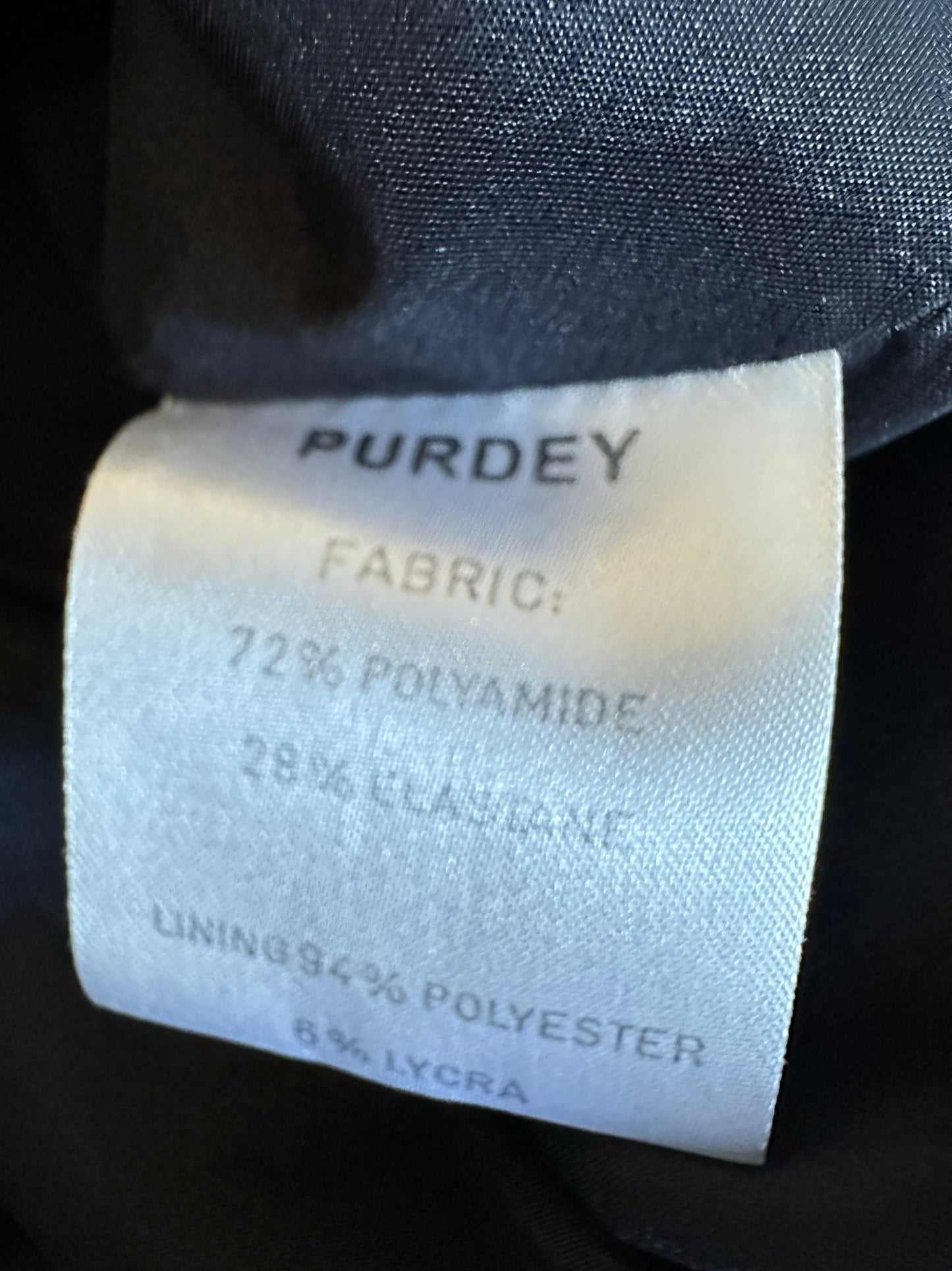 Purdey vest XS