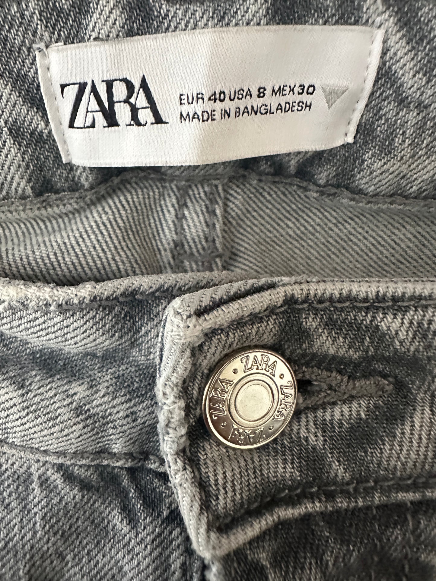 Zara spijkerbroek L