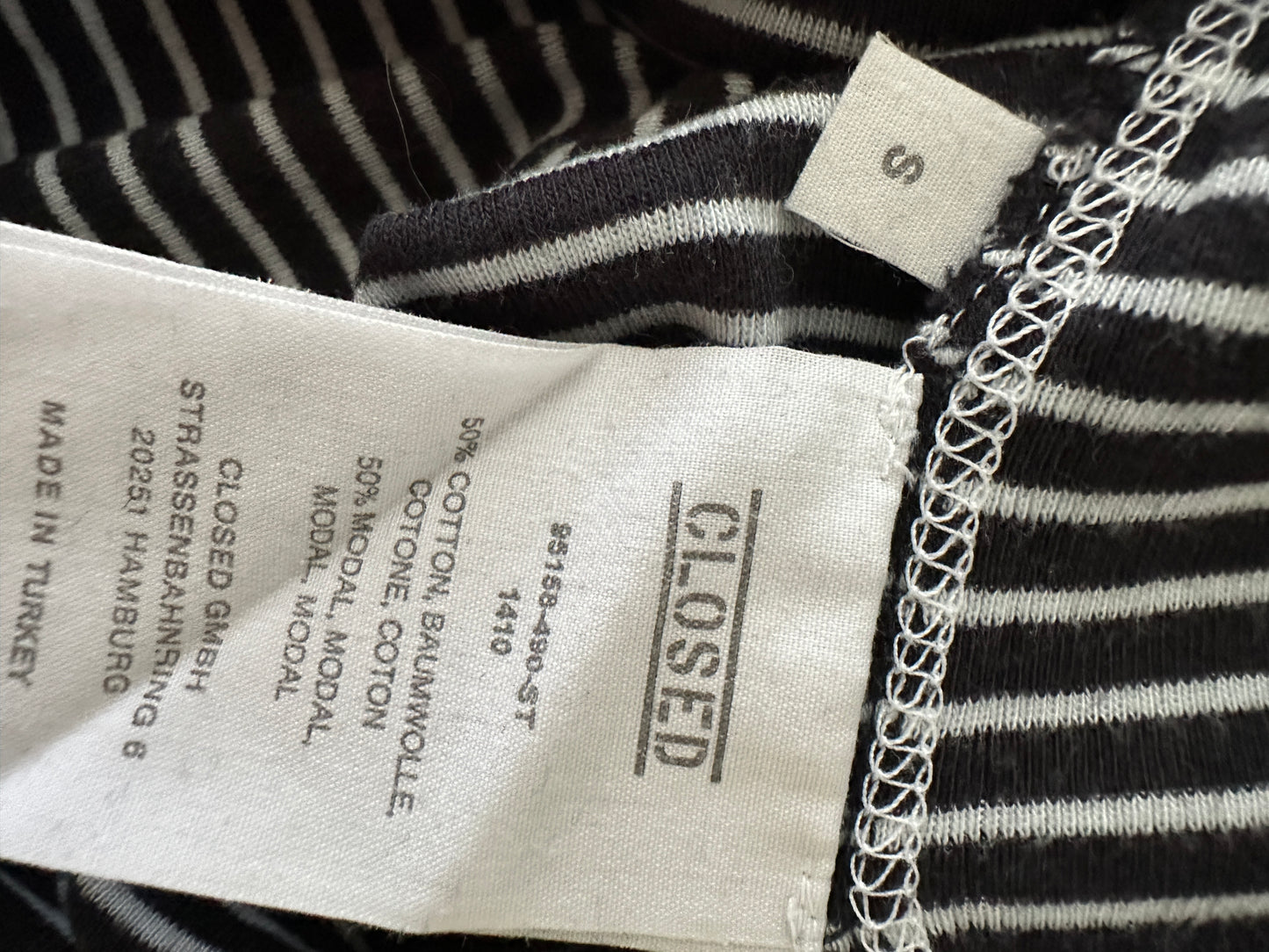 Closed shirt long sleeve S