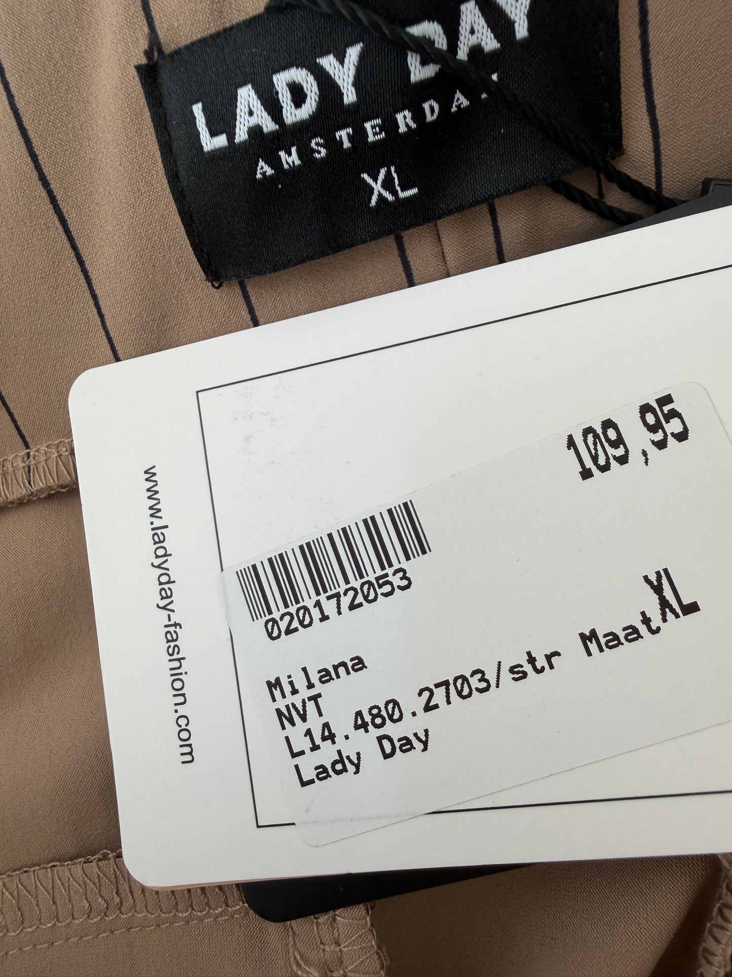 Lady Day broek NIEUW XL
