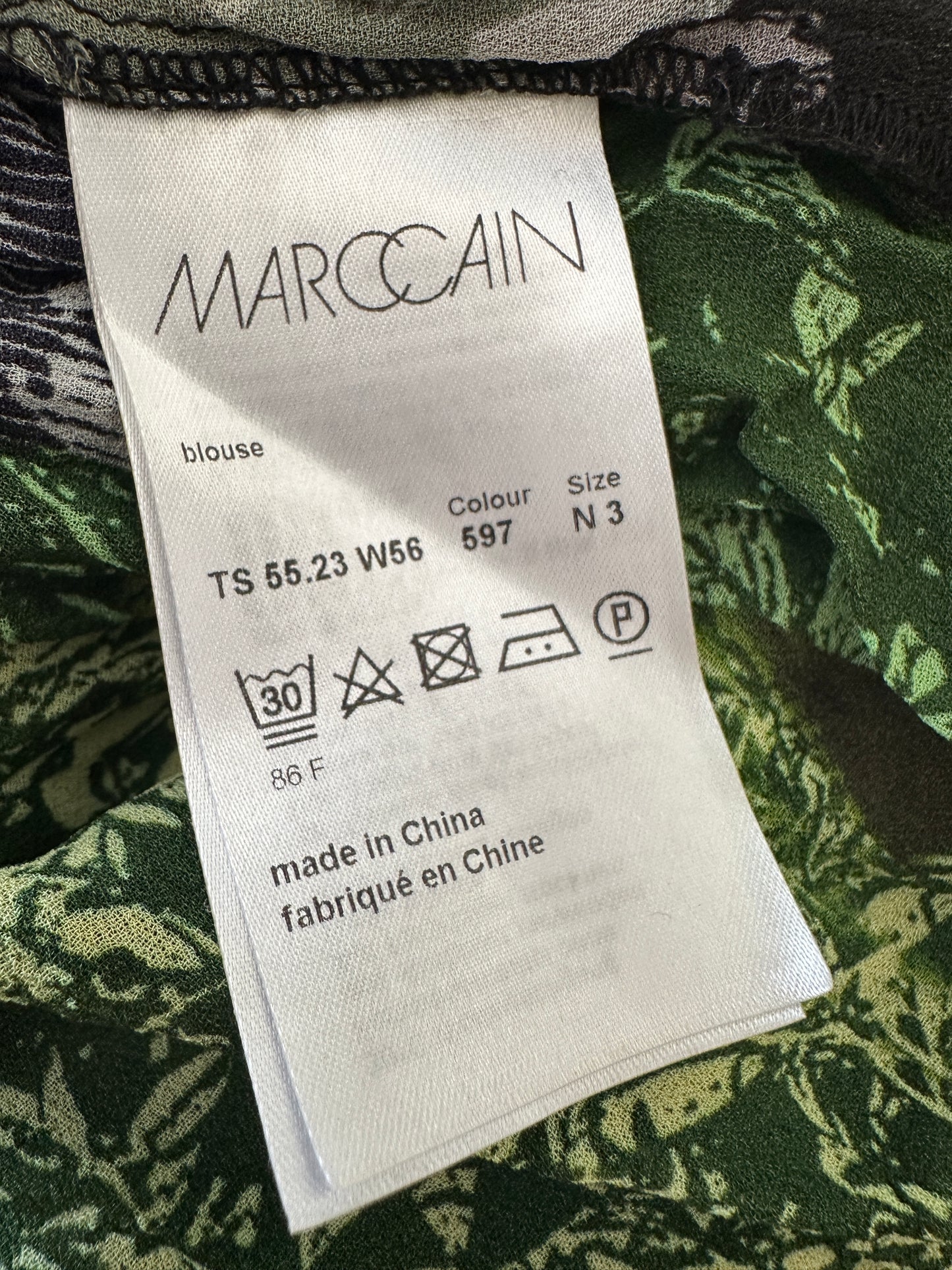 Marc Cain shirt lange mouw M