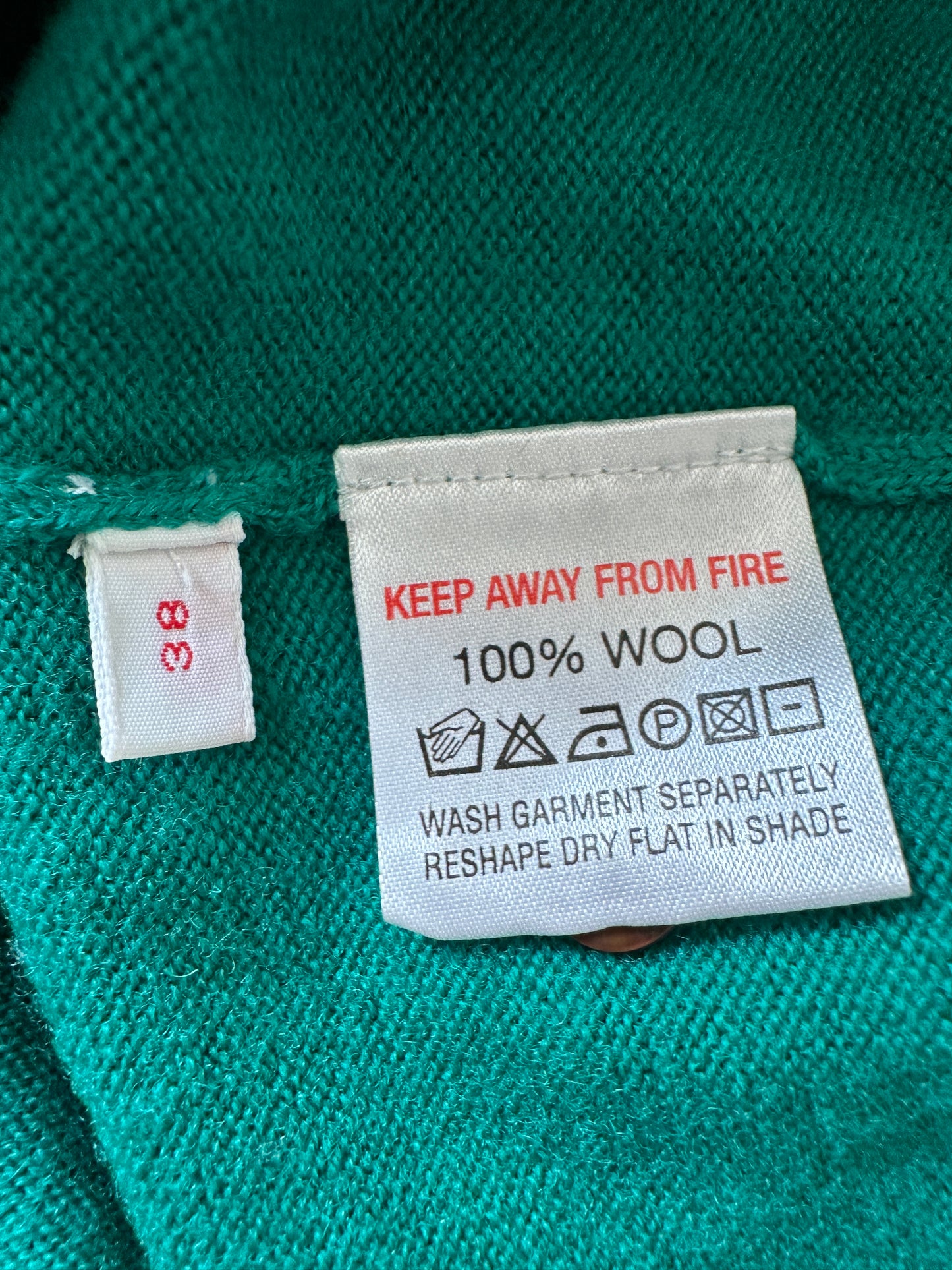 Just in Case vest groen M