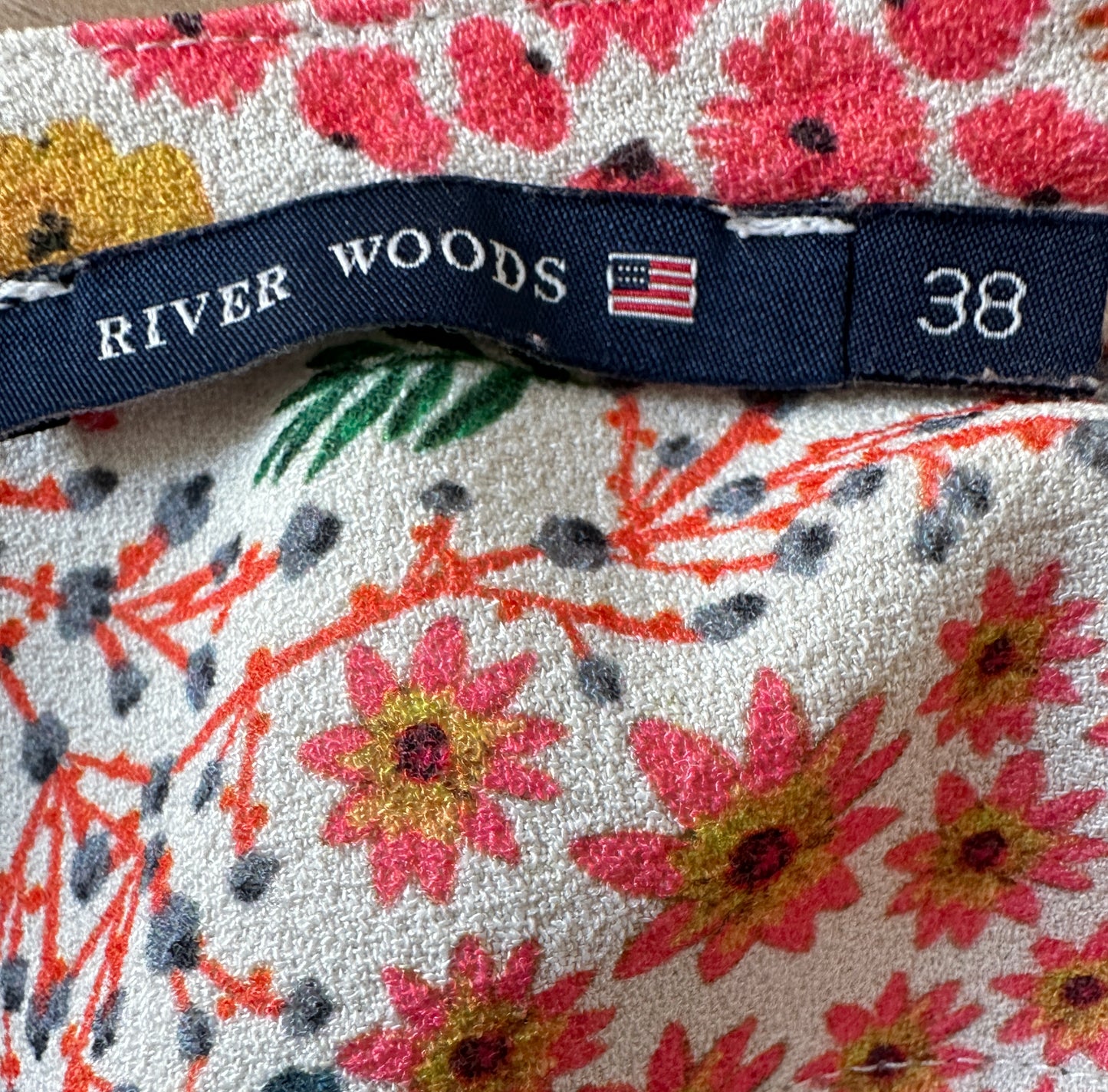River Woods shirt lange mouw M