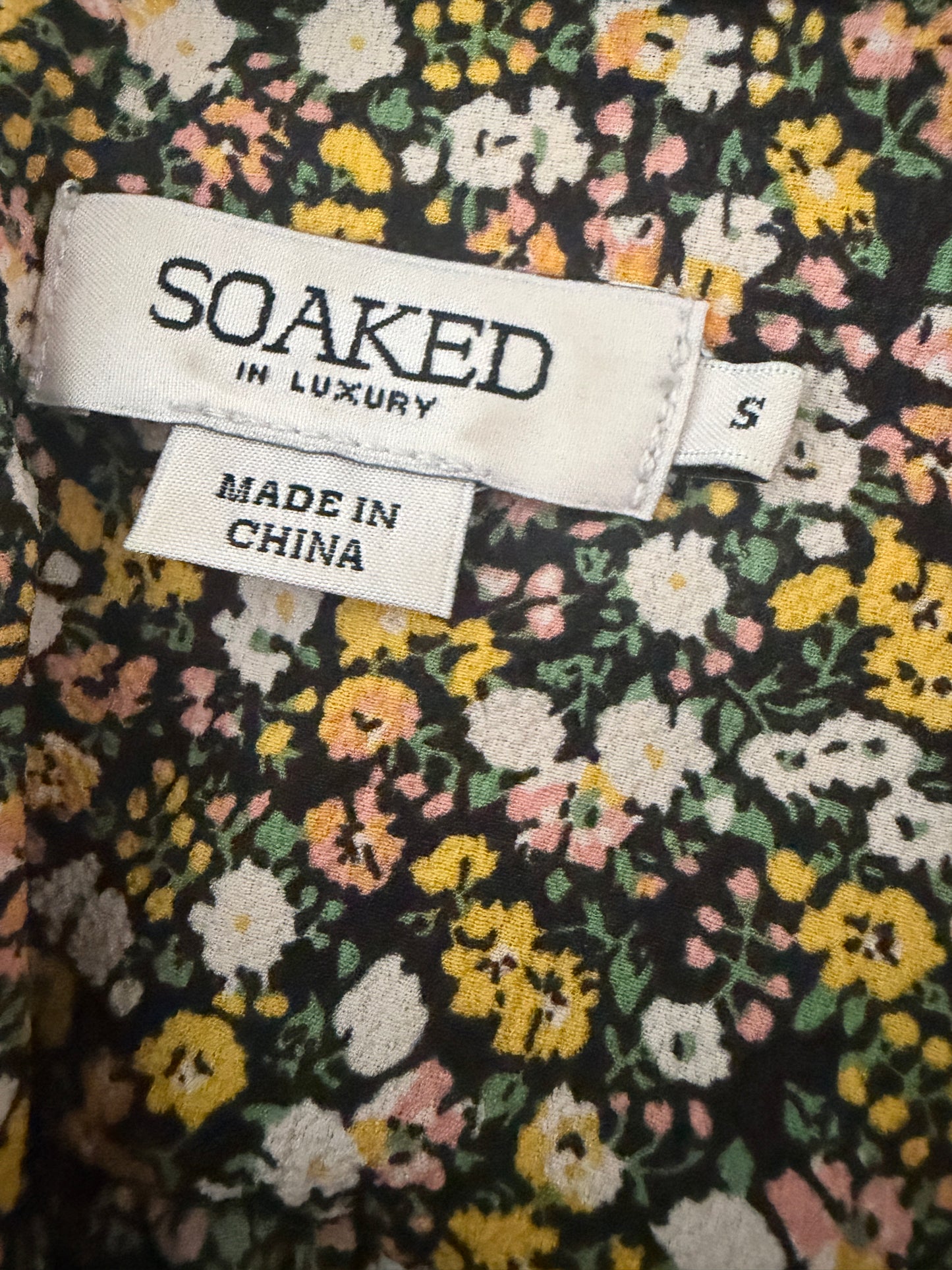 Soaked in Luxury Bluse S