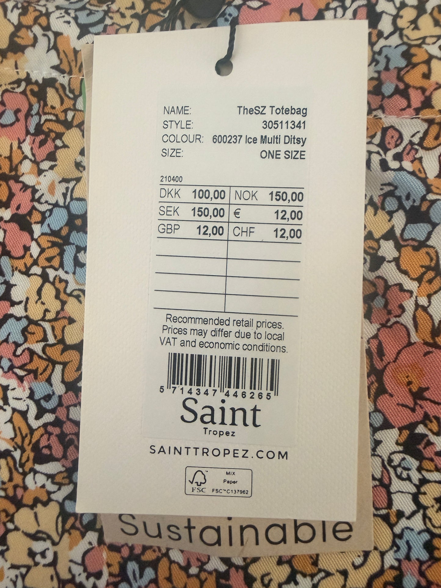 Saint Tropez schoudertas NIEUW