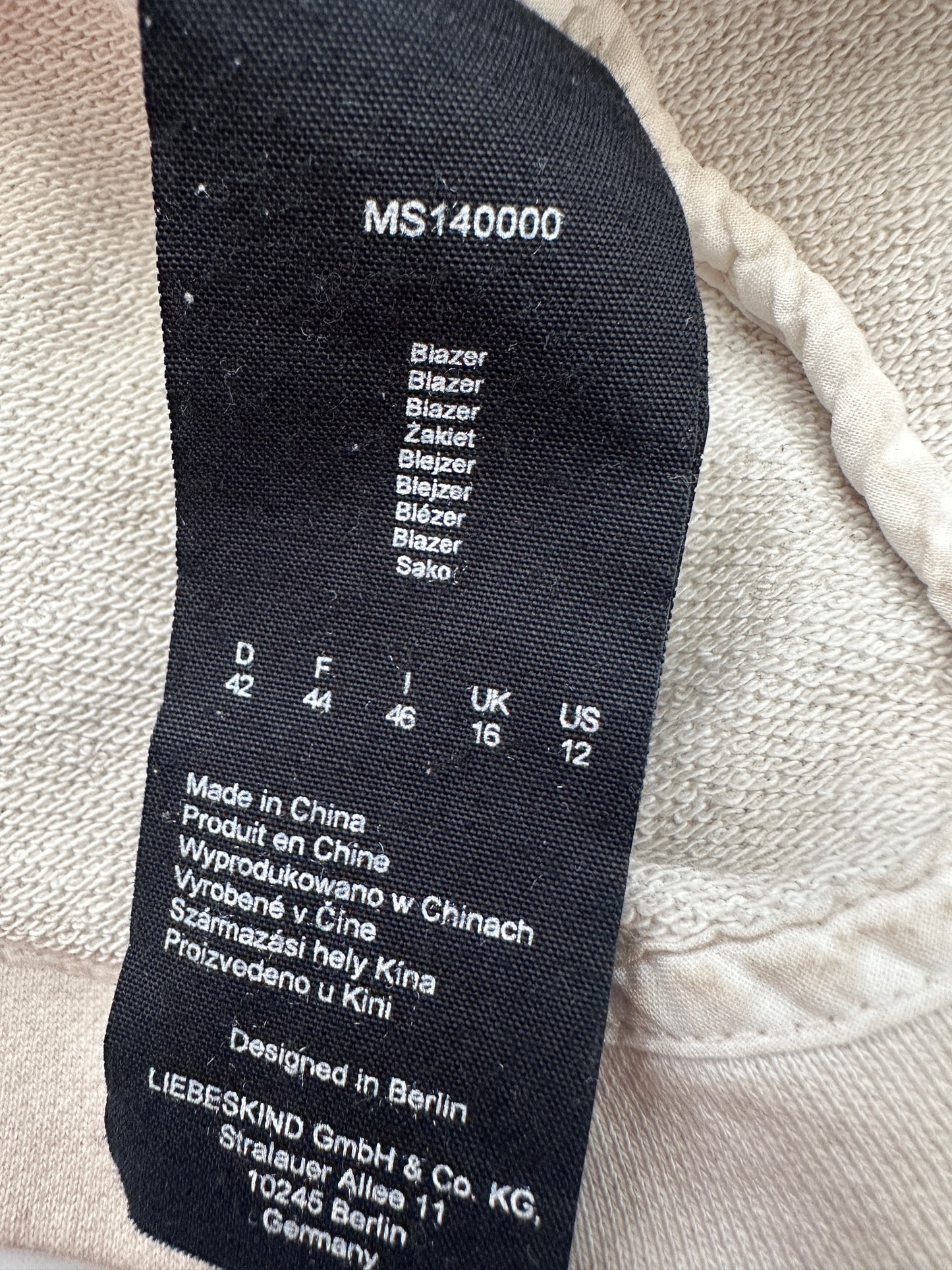 Liebeskind blazer L