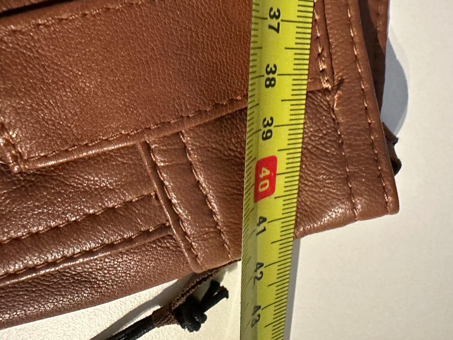 Studio Ar Arma broek leer bruin L