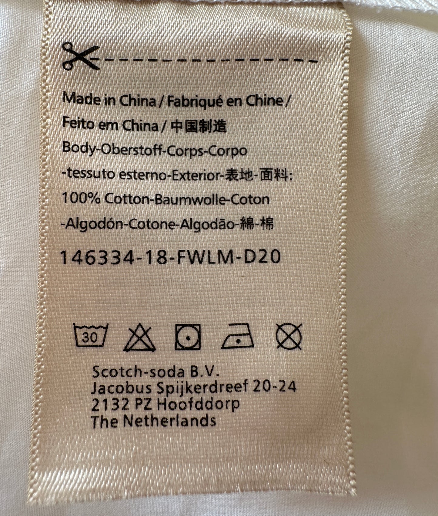 Scotch en Soda blouse S