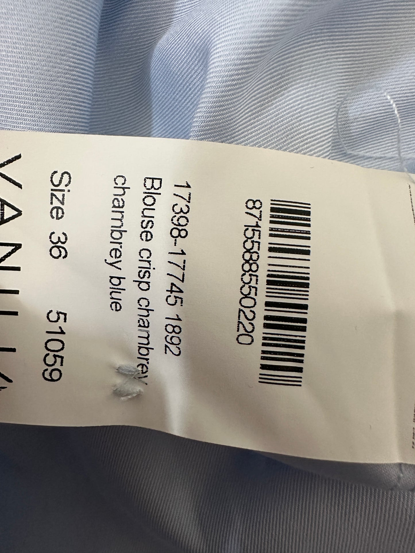 Vanilia blouse S