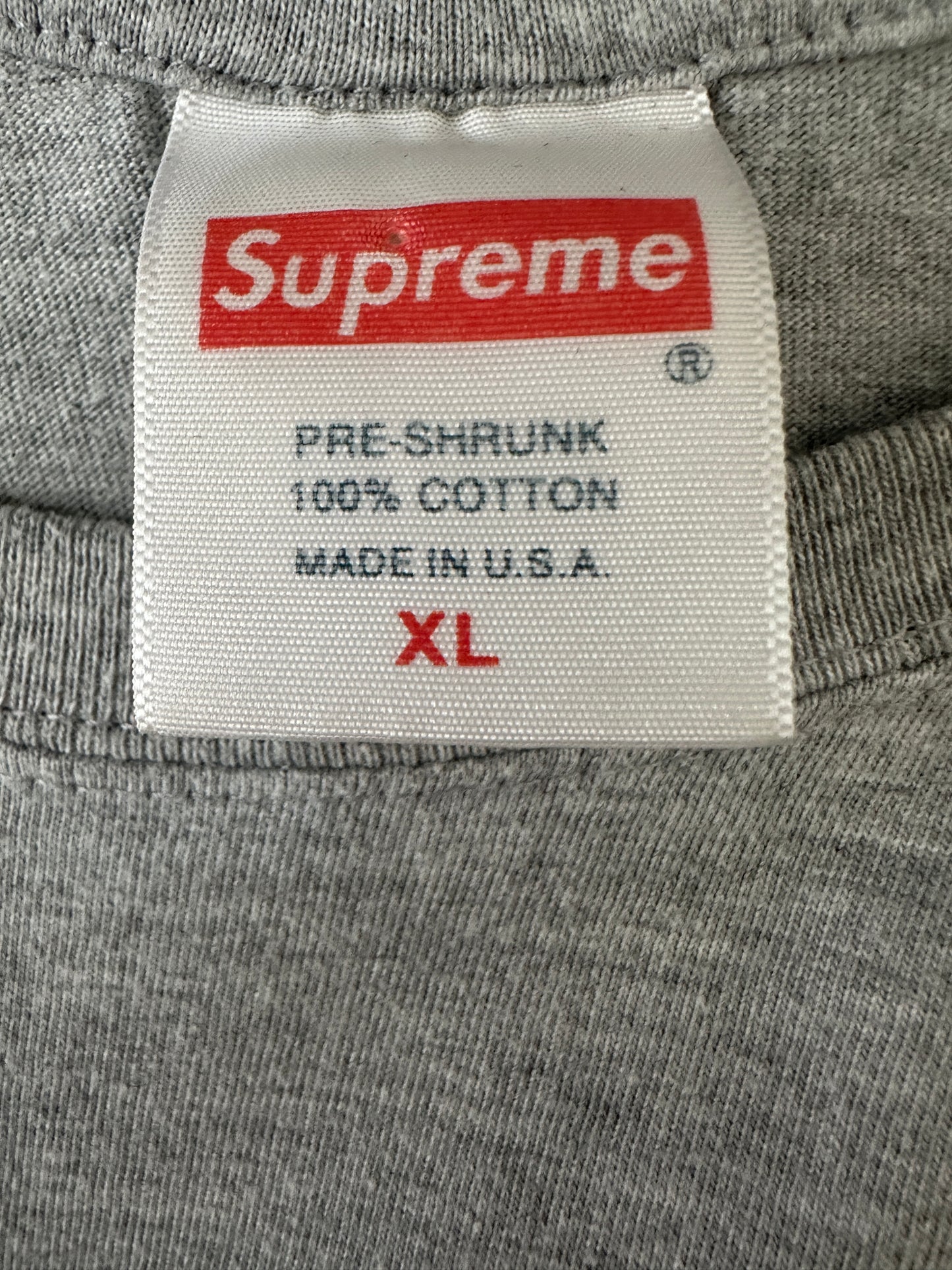Supreme shirt Motion Tee Logo XL