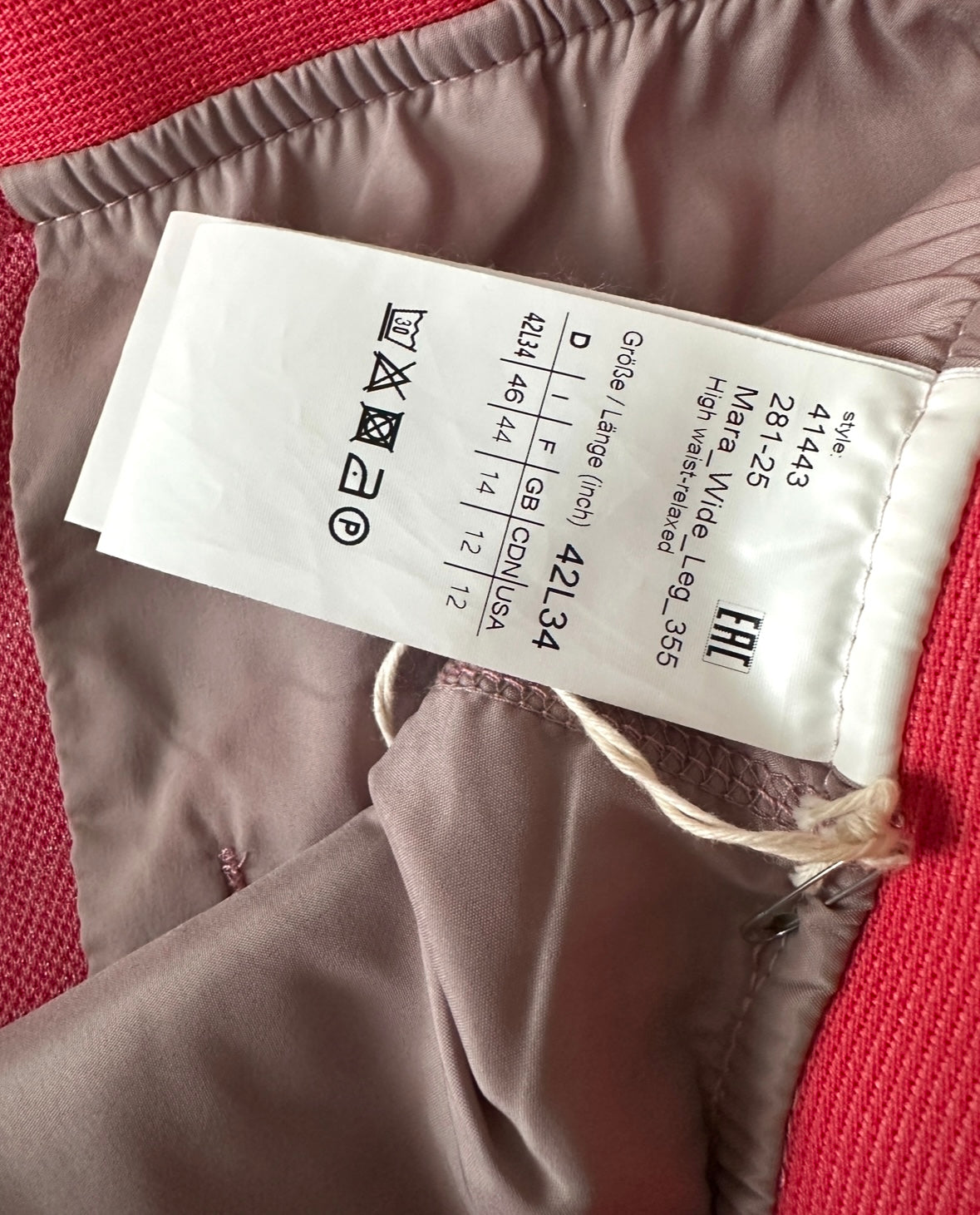 Rosner broek XL