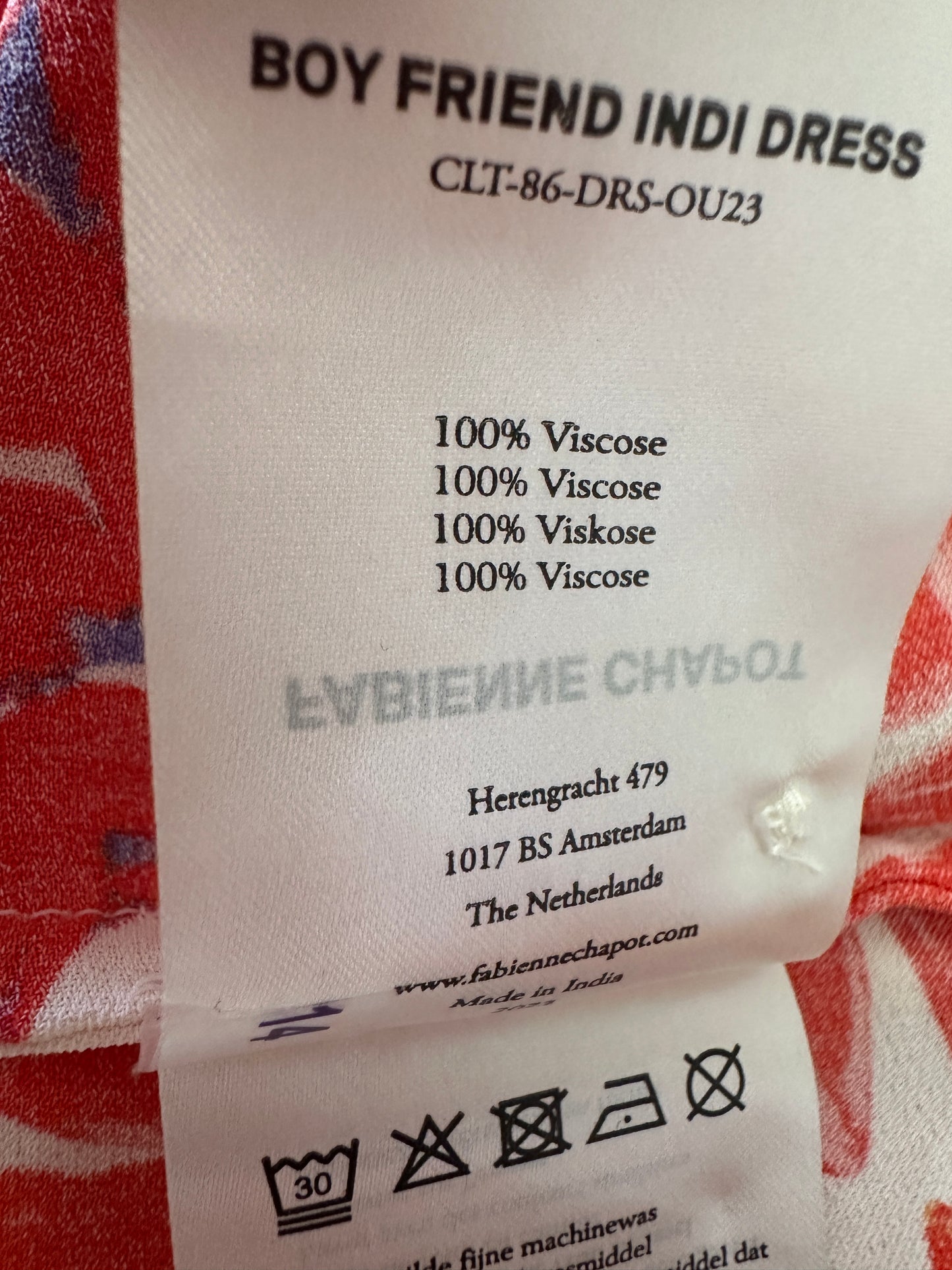 Fabienne Chapot dress L