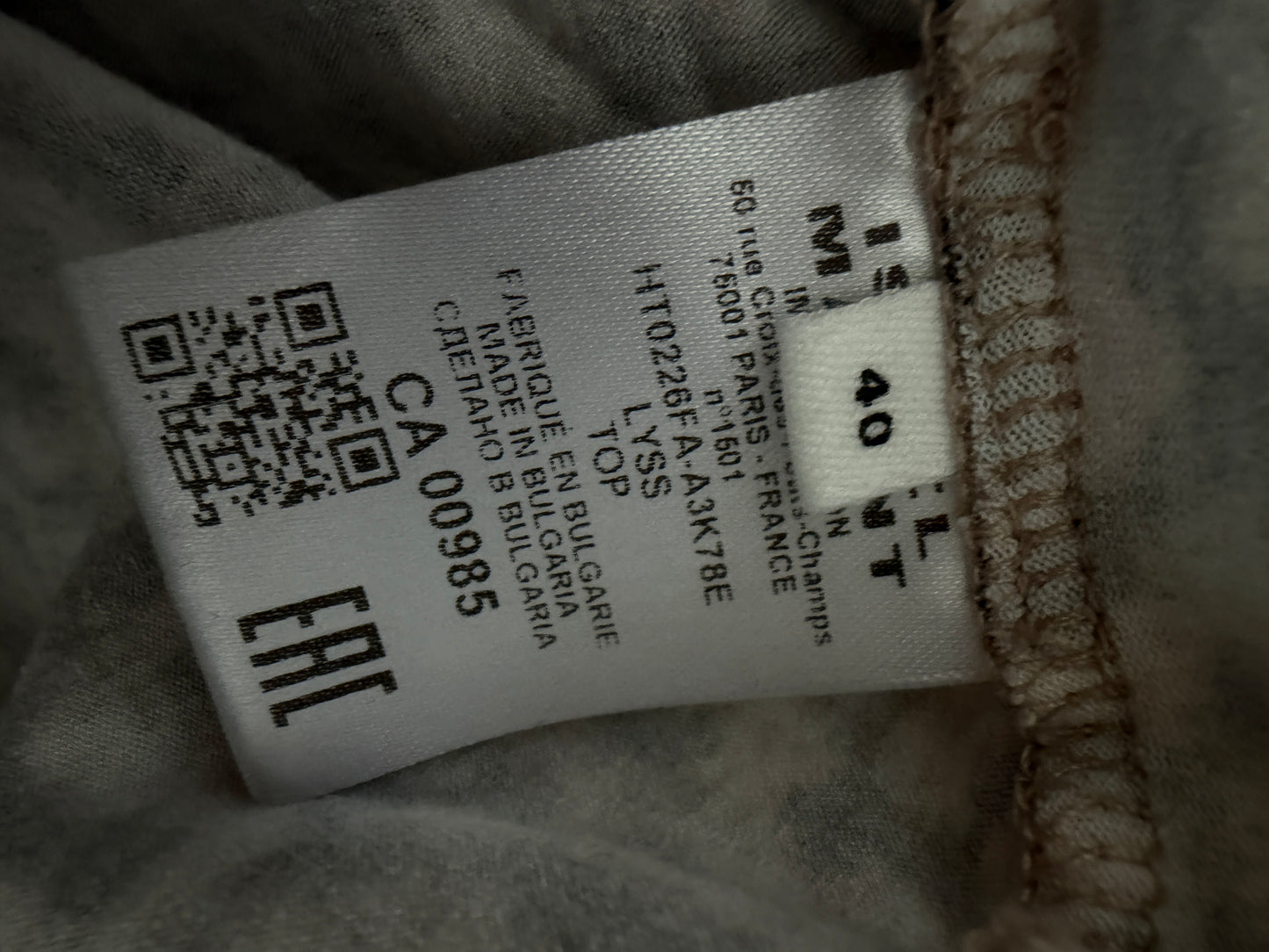 Isabel Étoile Marant Hemd Langarm S