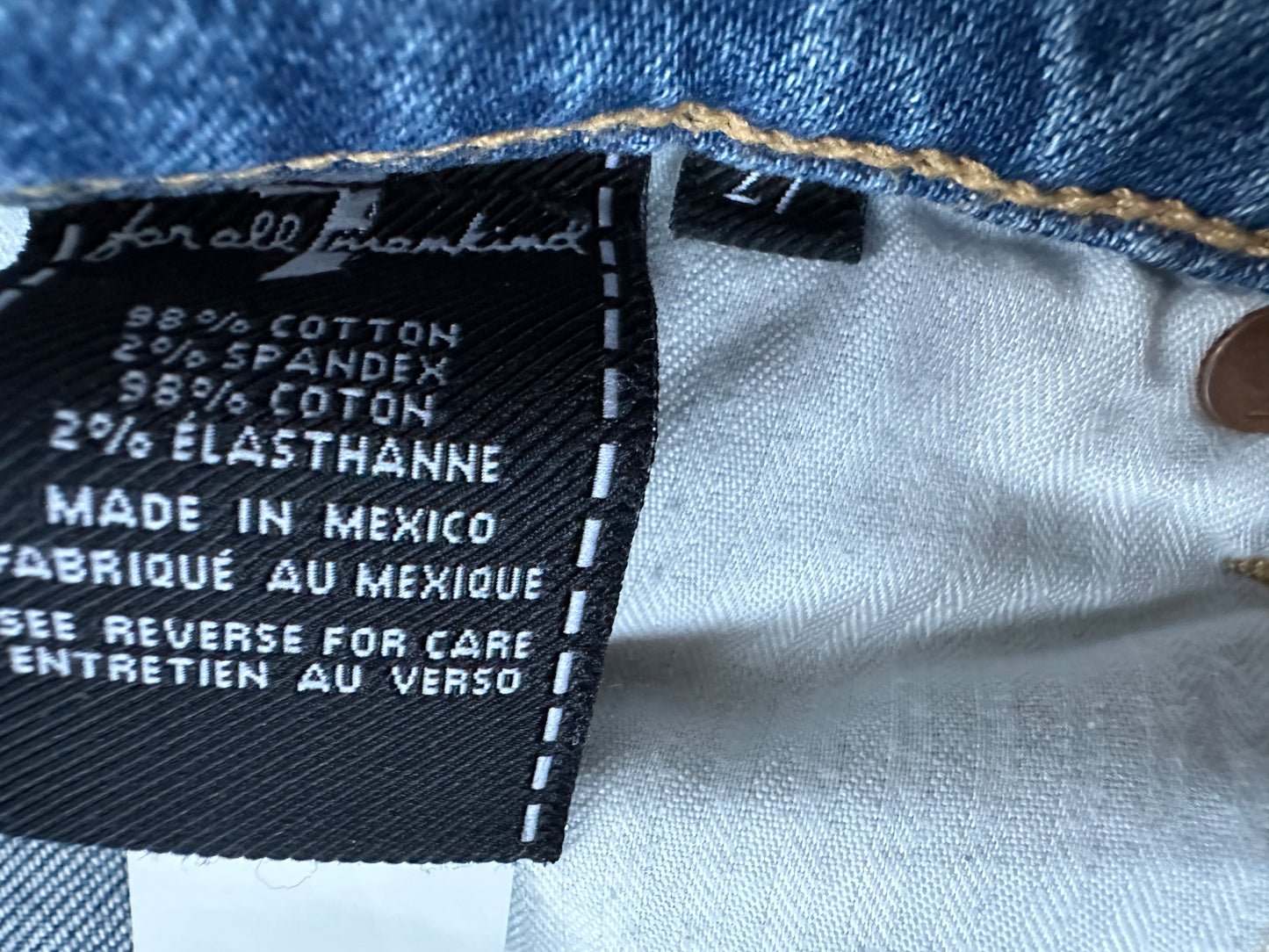 7 for all Mankind spijkerbroek 27