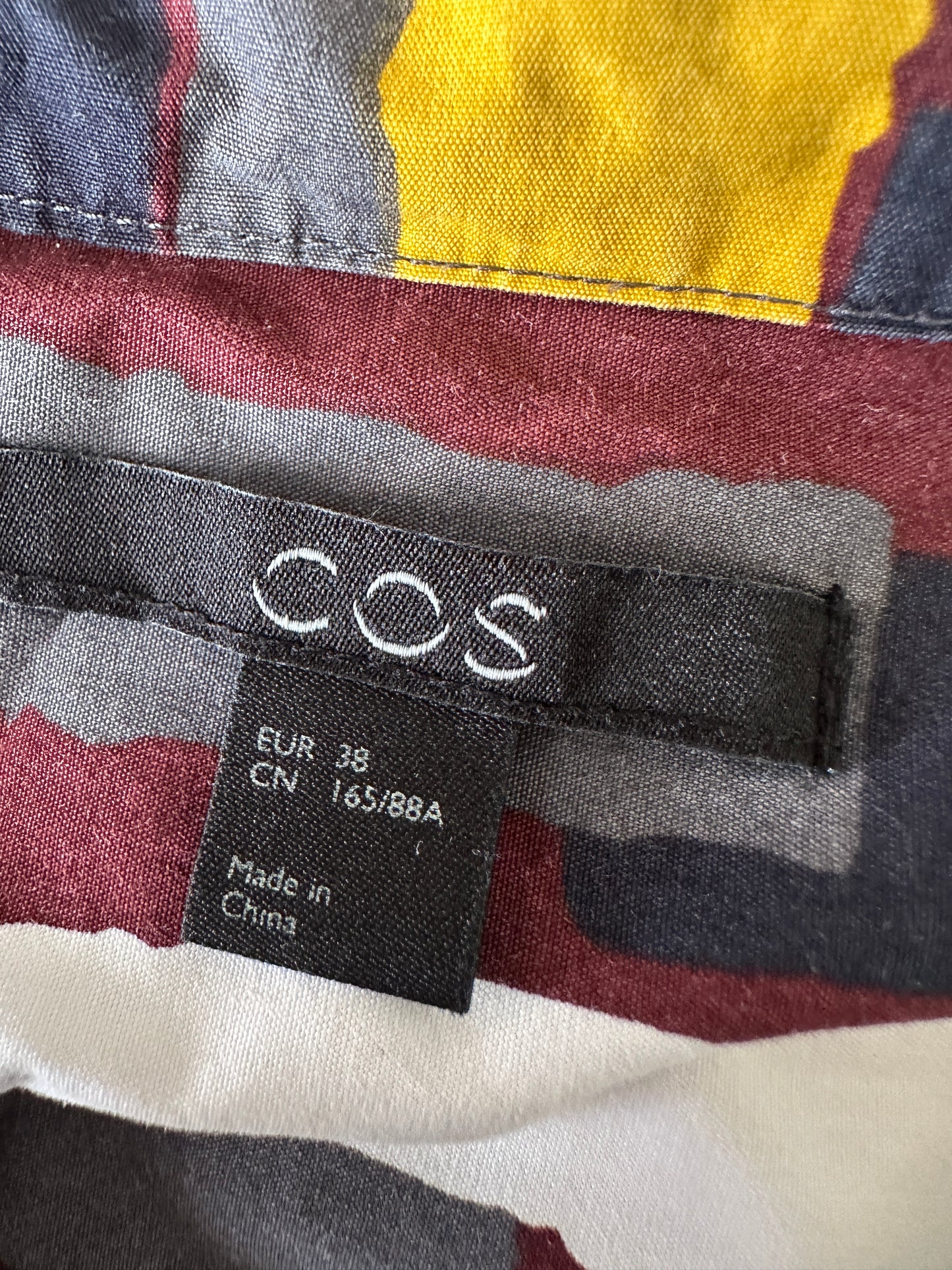 COS shirt lange mouw M