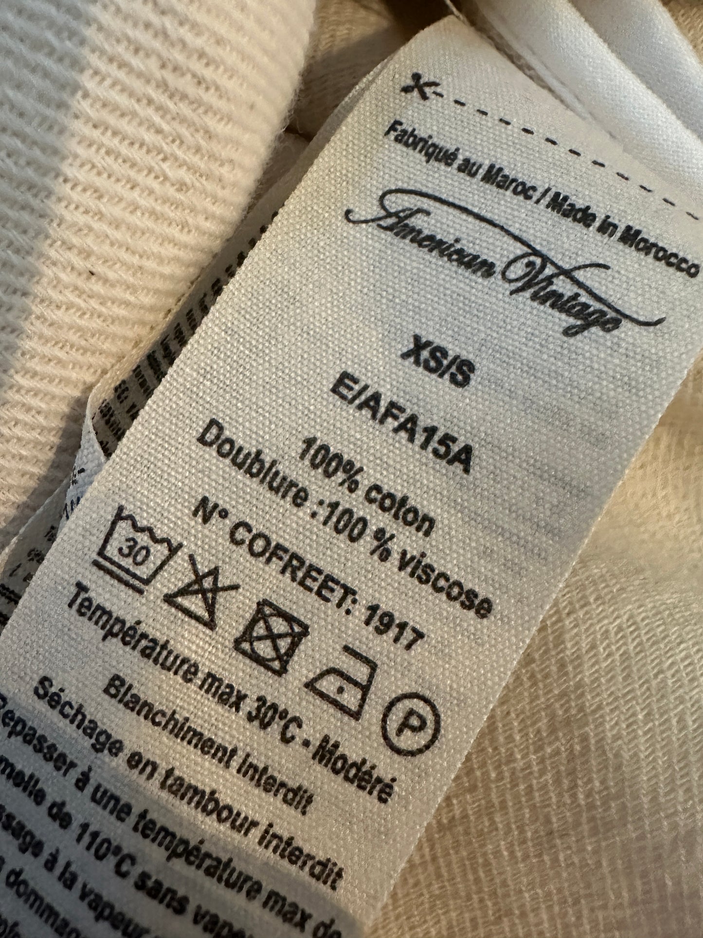 American Vintage vest S