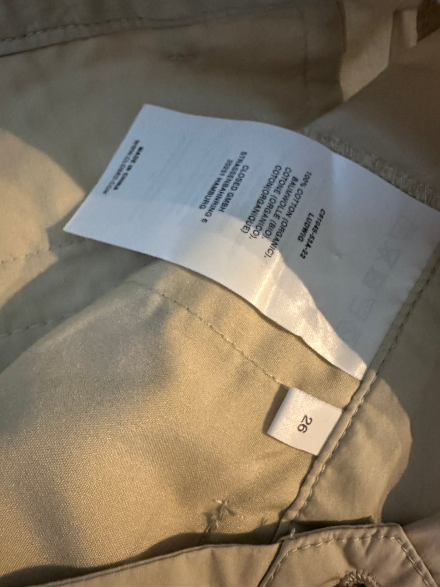 Closed broek 26