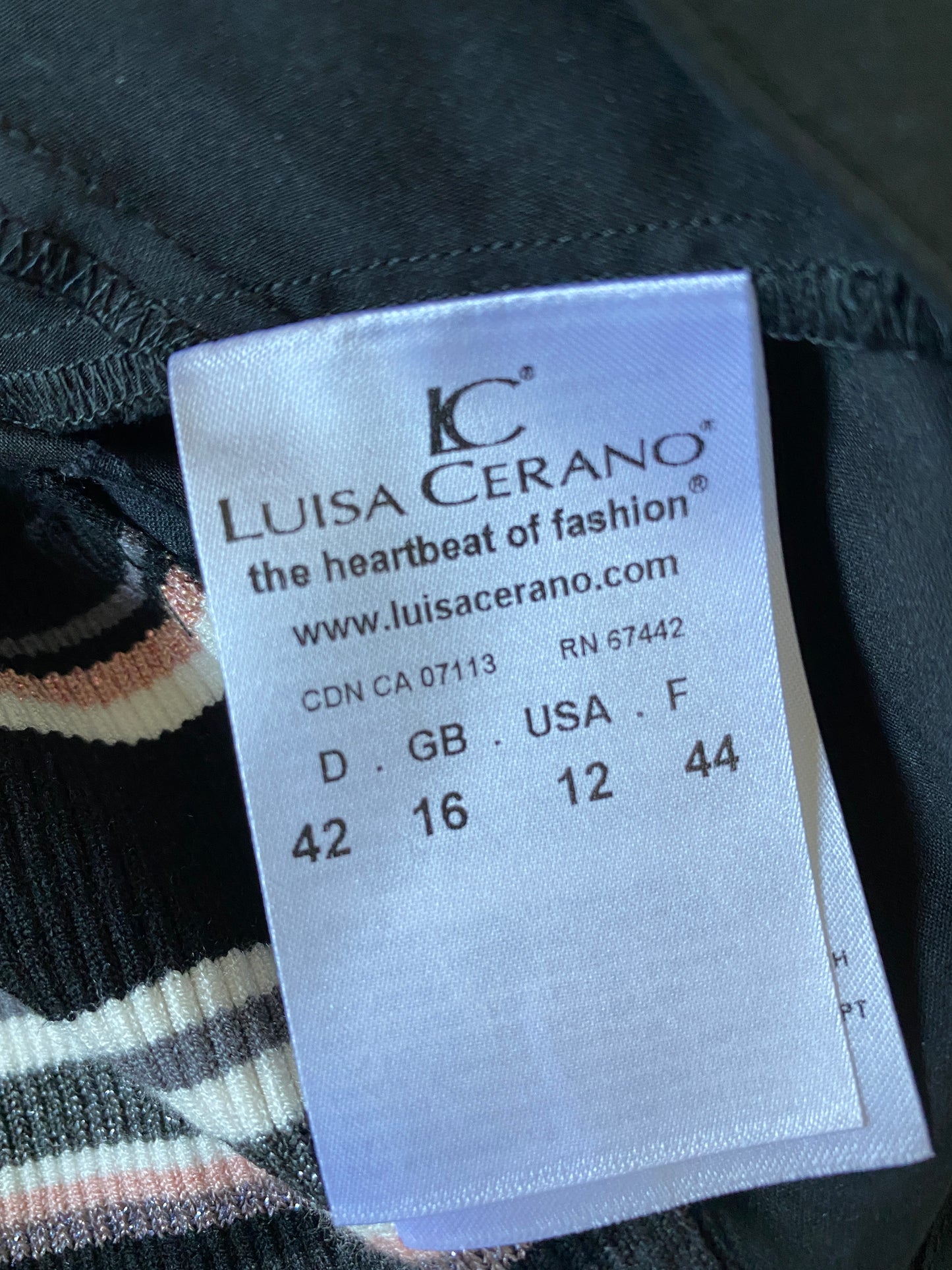 Luisa Cerano blouse XL