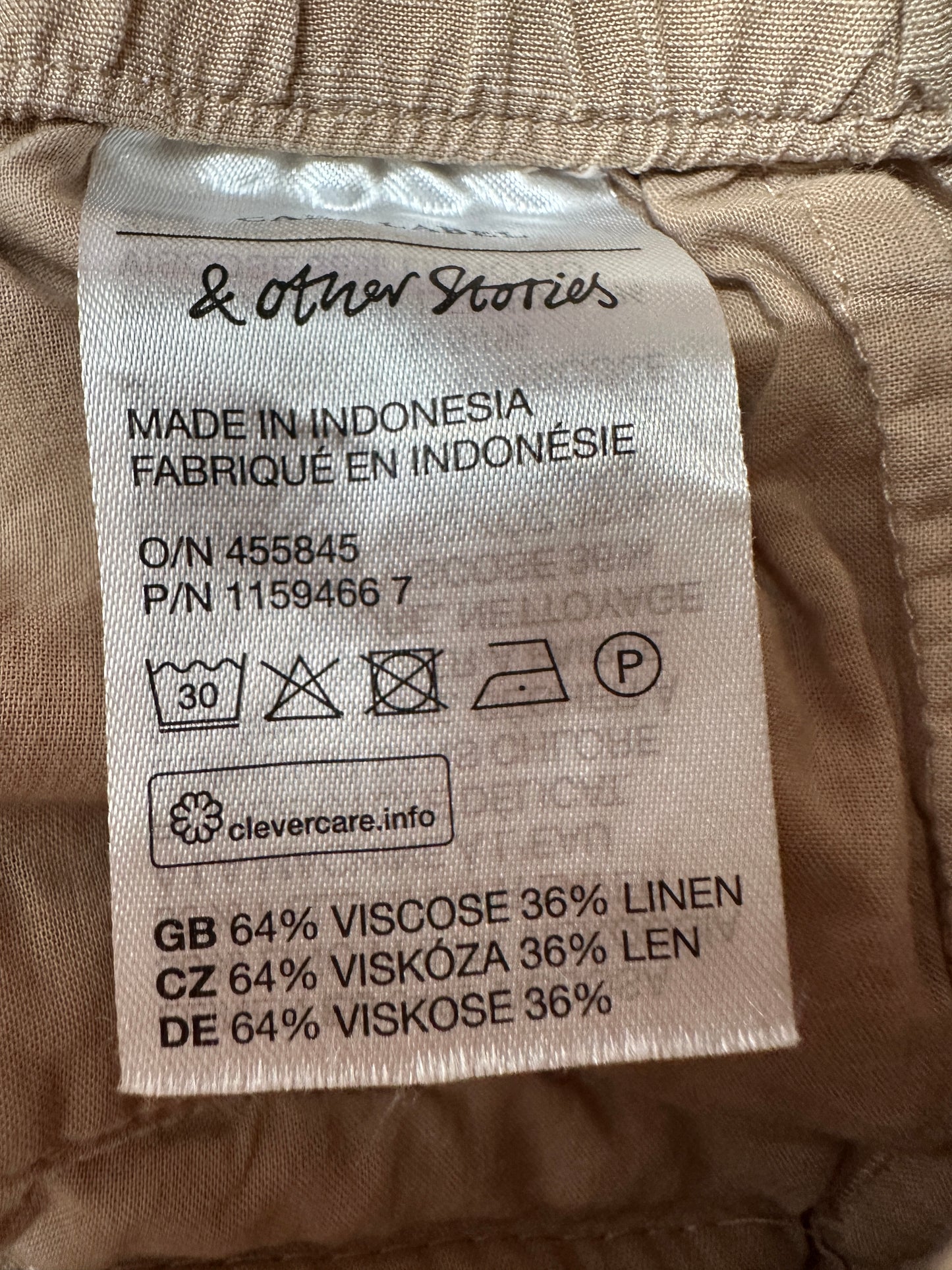 & Other Stories broek XS